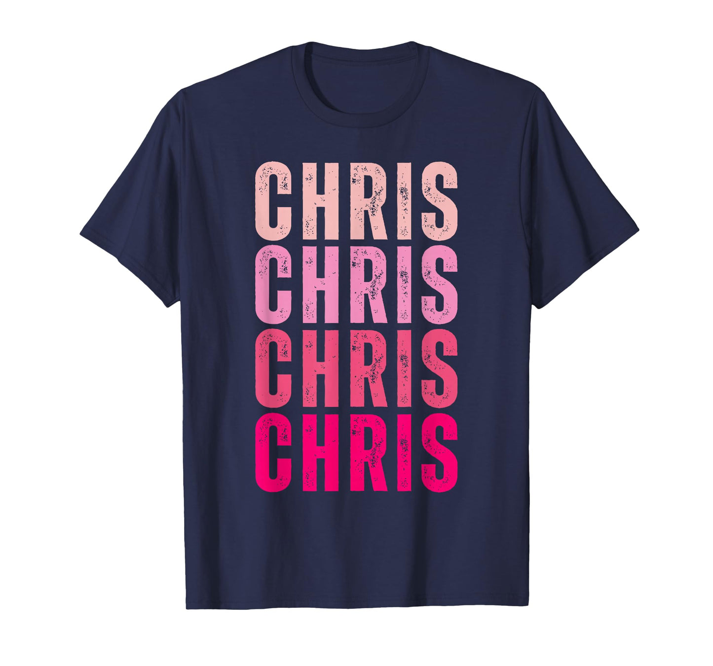 I Love Chris First Name Chris Vintage T-Shirt