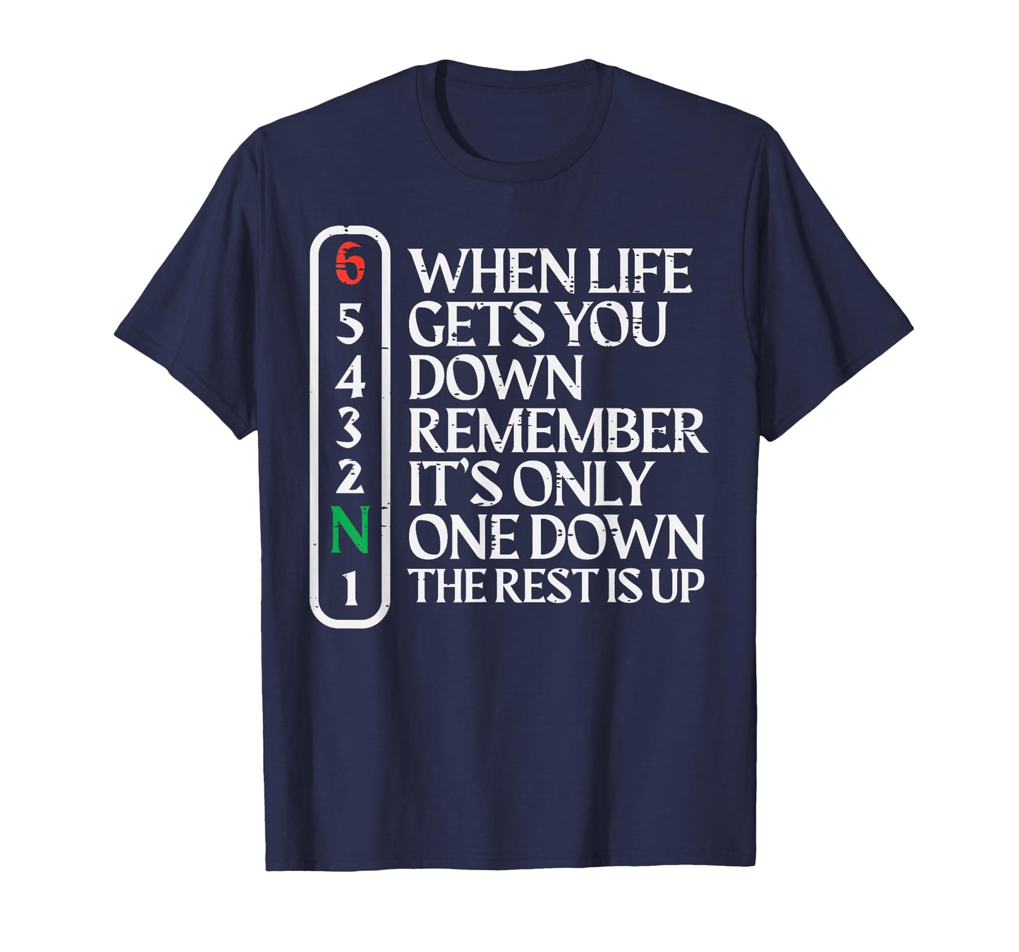 Biker When Life Gets You Down Motorcycle Gear Men Women Kids T-Shirt