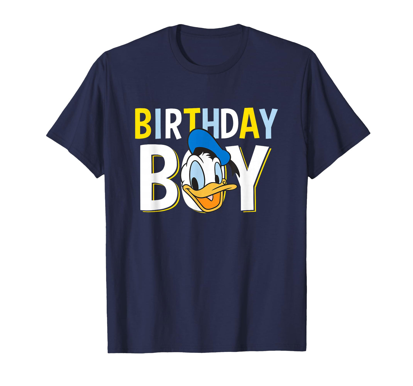 Disney Mickey And Friends Birthday Boy Vintage Donald Duck T-Shirt