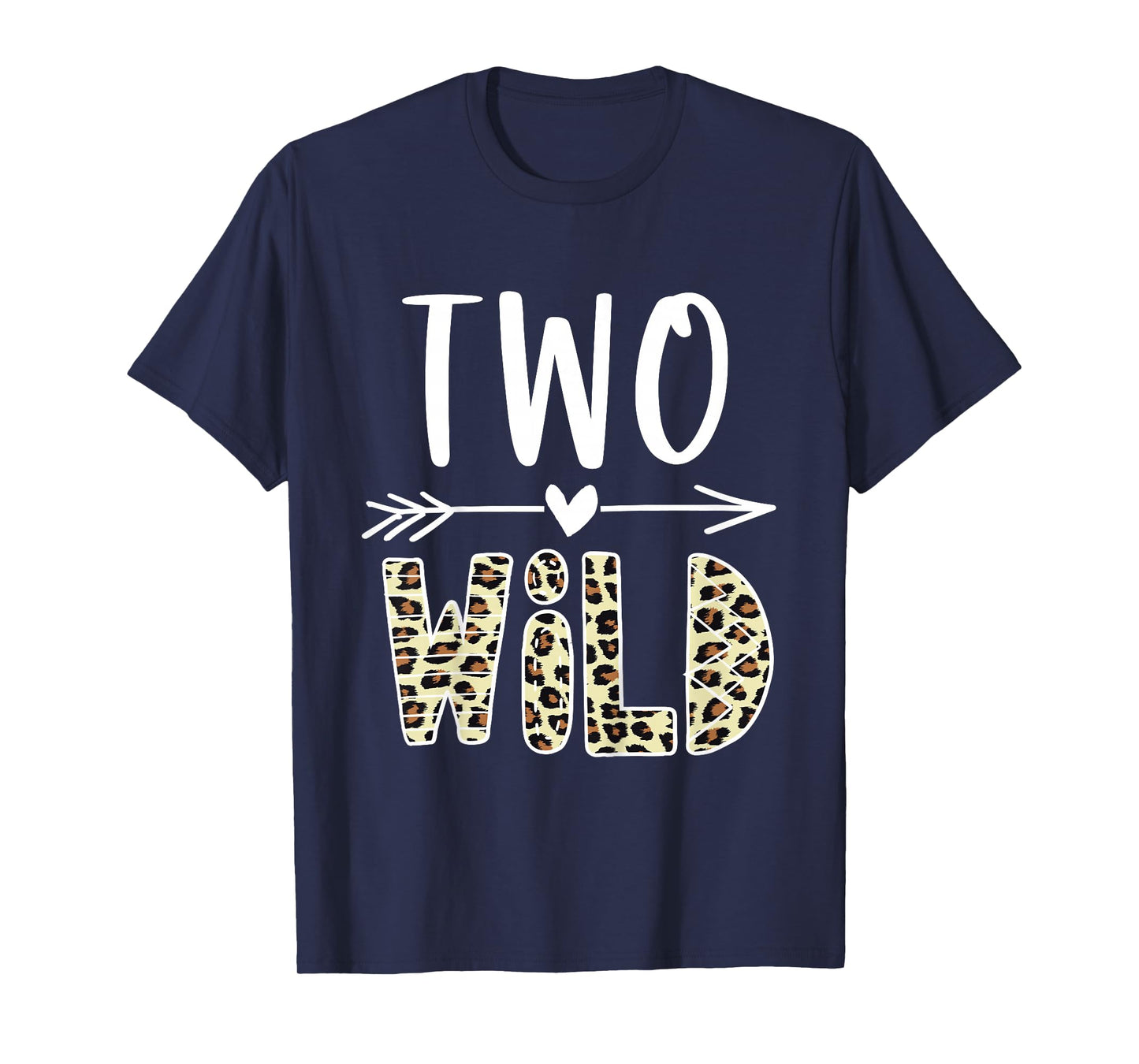 Two Wild 2 Year Old Girl Gifts 2nd Birthday Second BDay T-Shirt