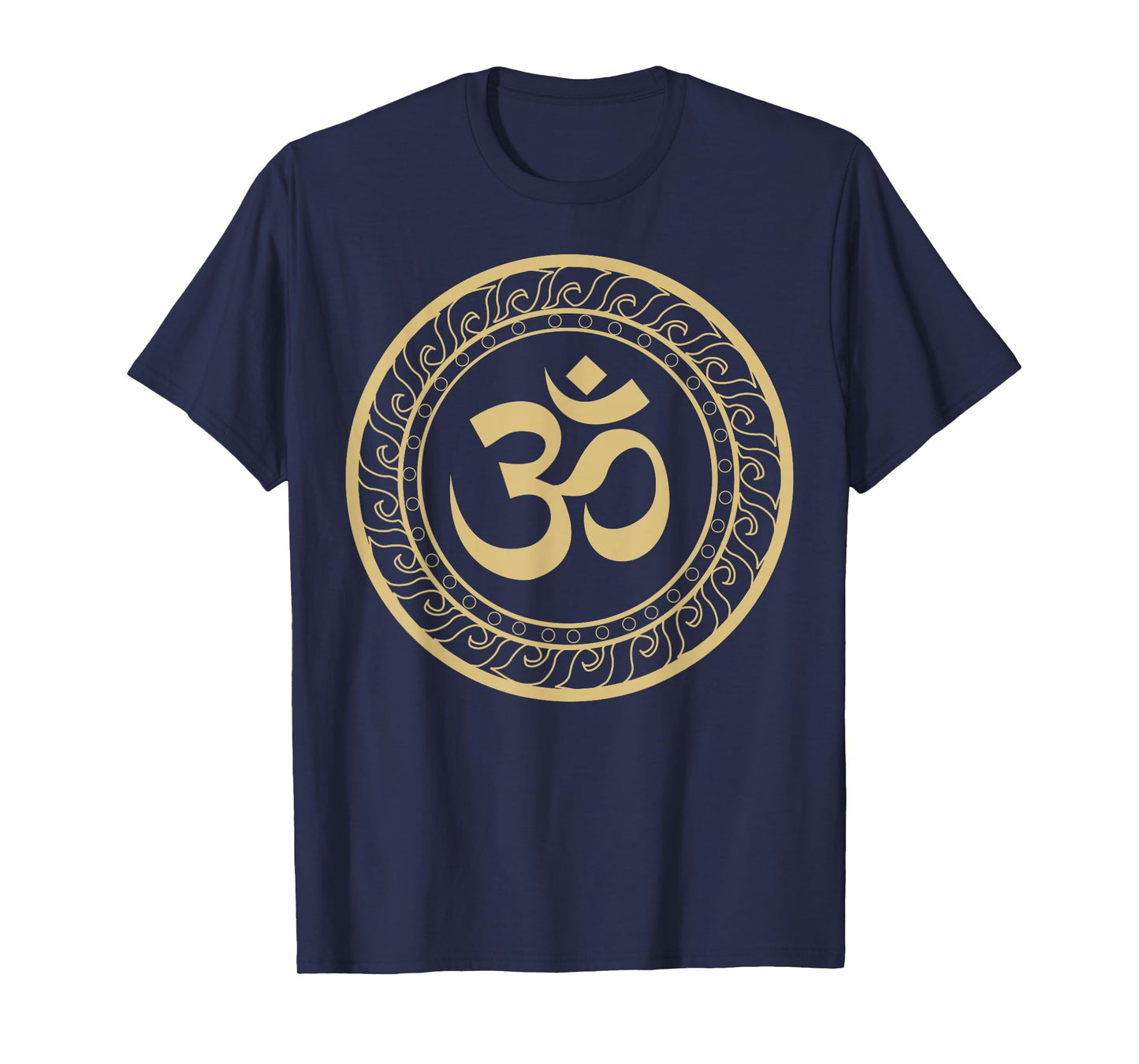 Om Ohm Aum Symbol Spiritual Yoga T-Shirt