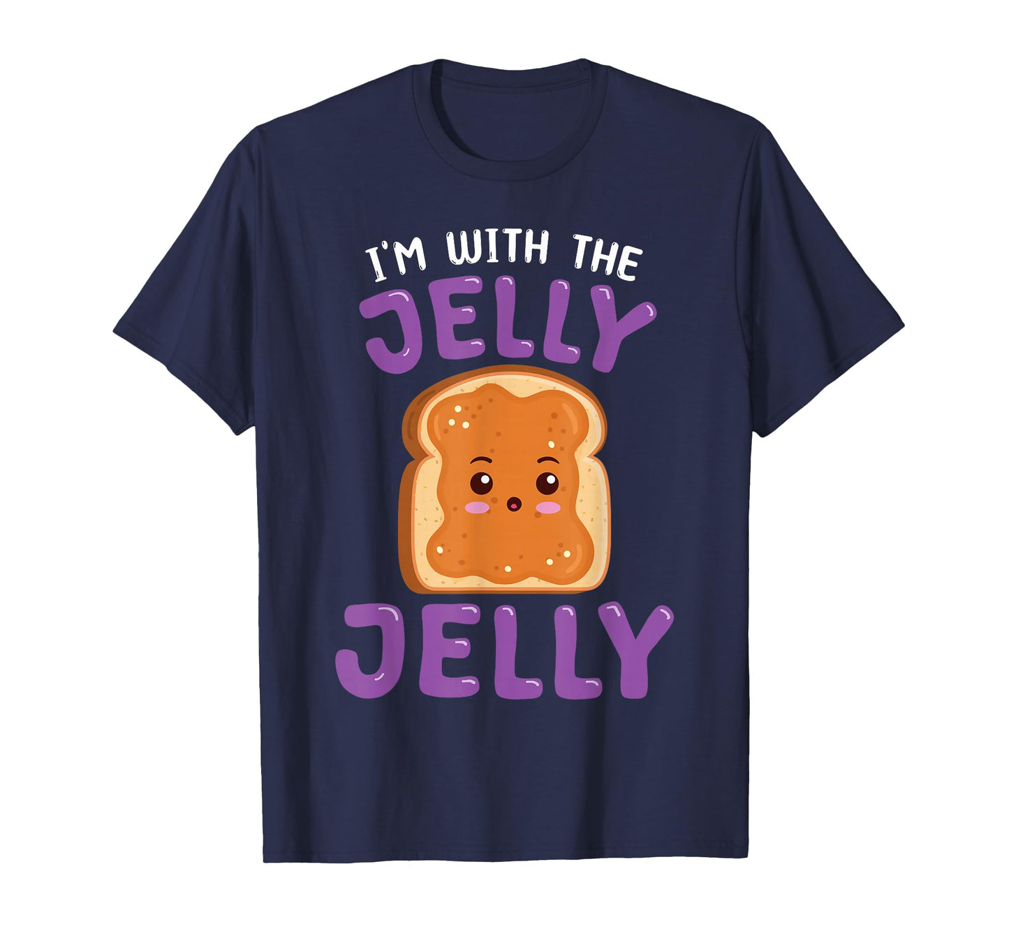 Peanut Butter-Jelly Funny Matching Couple Best Friend T-Shirt