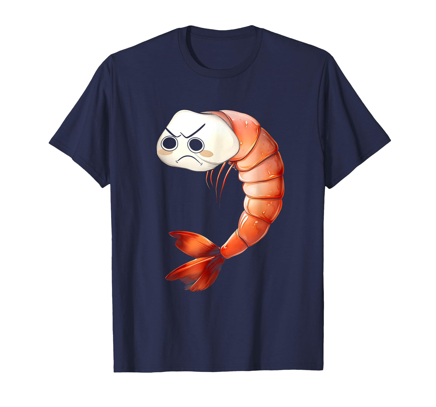 Dandy Shrimpo Angry Shrimp World Birthday Costume Sashimi T-Shirt