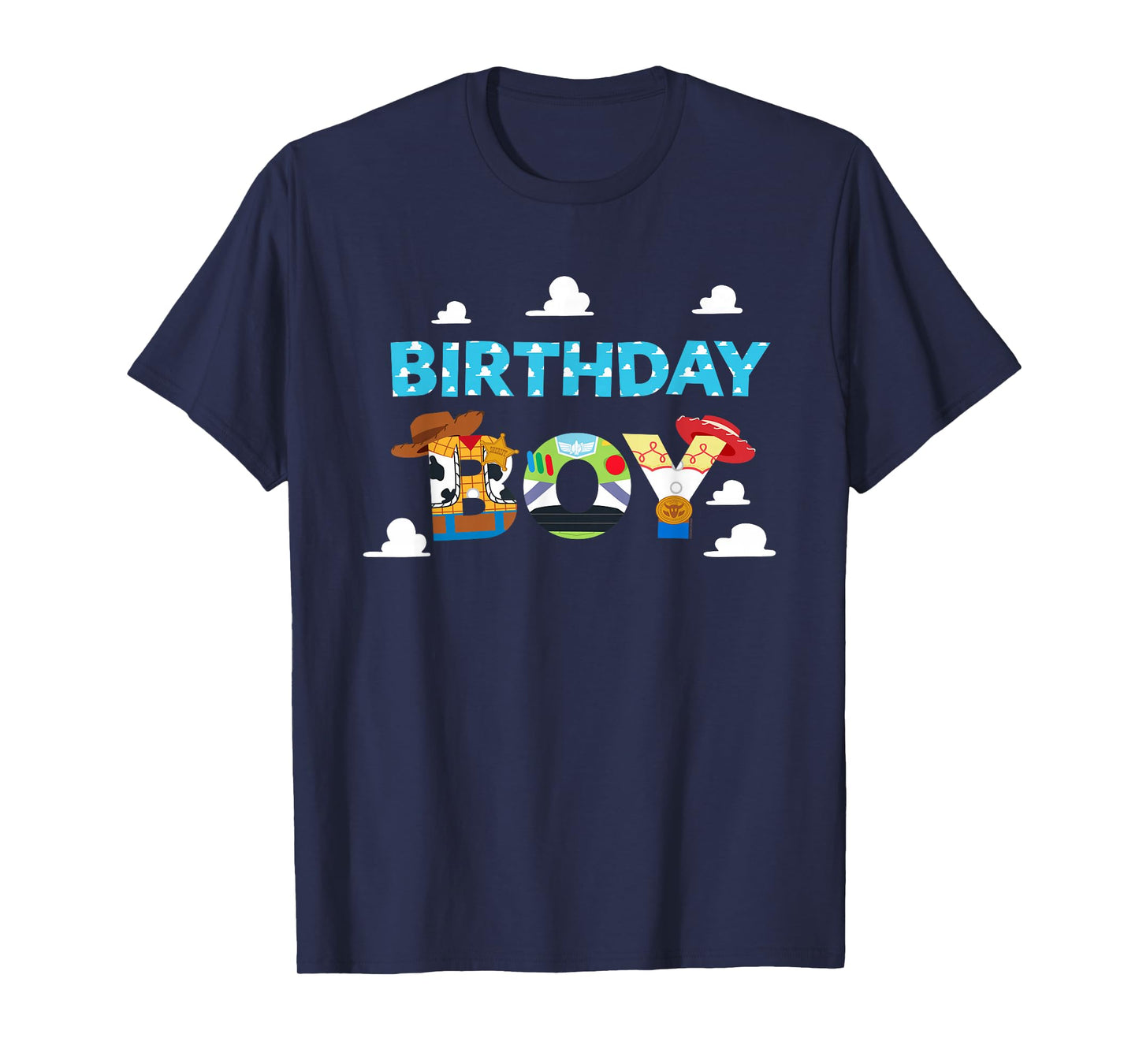 Disney and Pixar’s Toy Story Clouds Birthday Boy T-Shirt