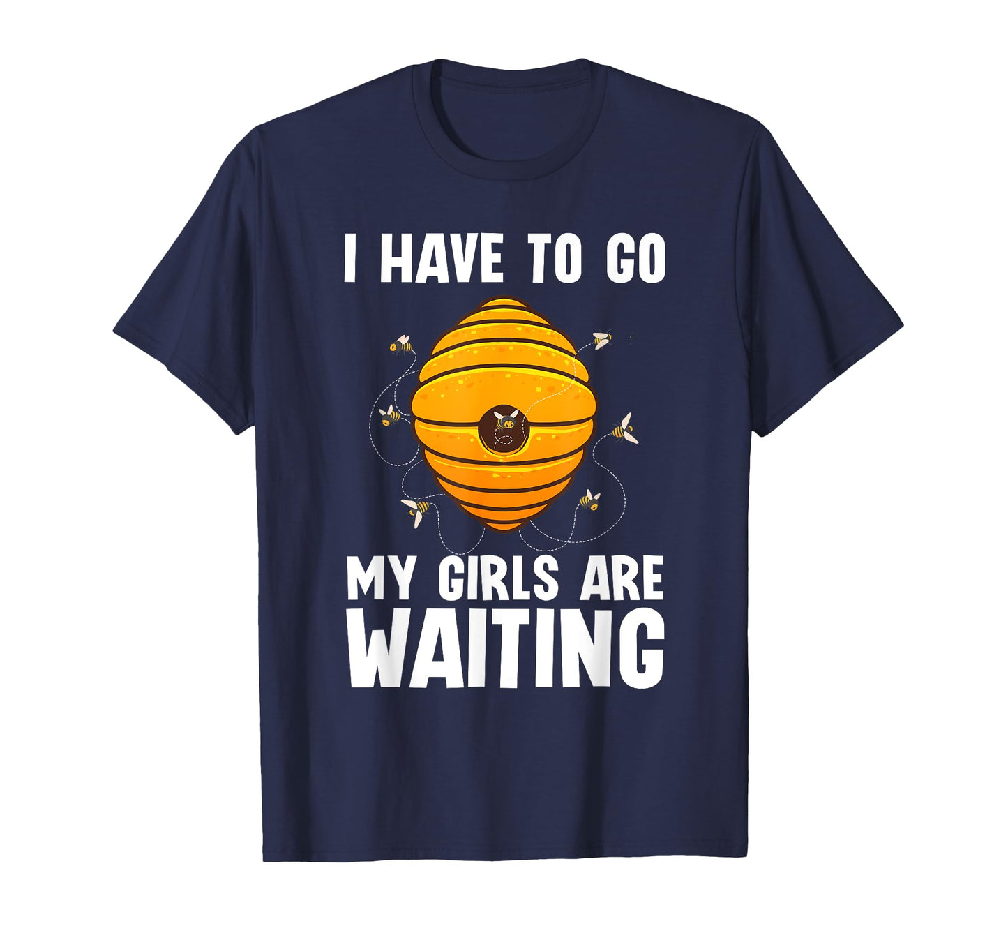 Funny Beekeeper Art For Women Girls Bee Beekeeping Beekeeper T-Shirt