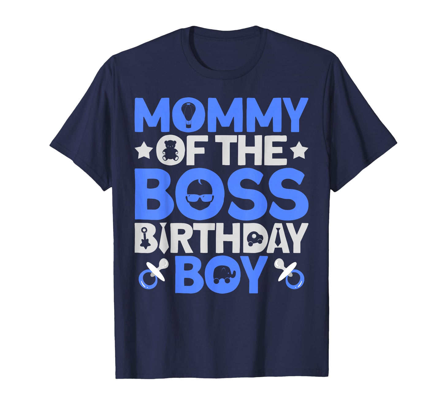 Mommy Of The Boss Birthday Party Outfit Like A Boss Mommy T-Shirt