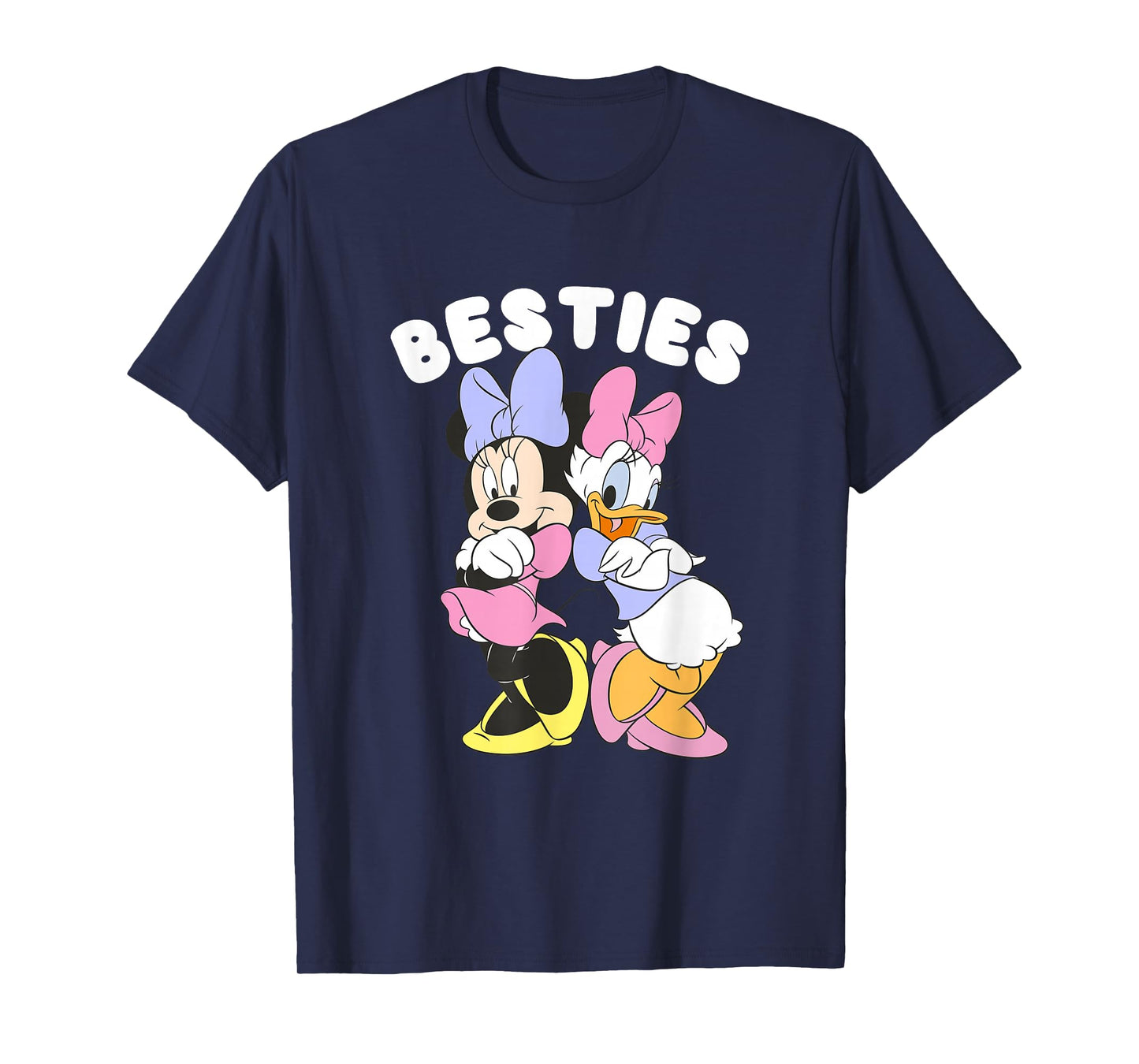 Disney Mickey and Friends Minnie and Daisy Besties Vibes T-Shirt