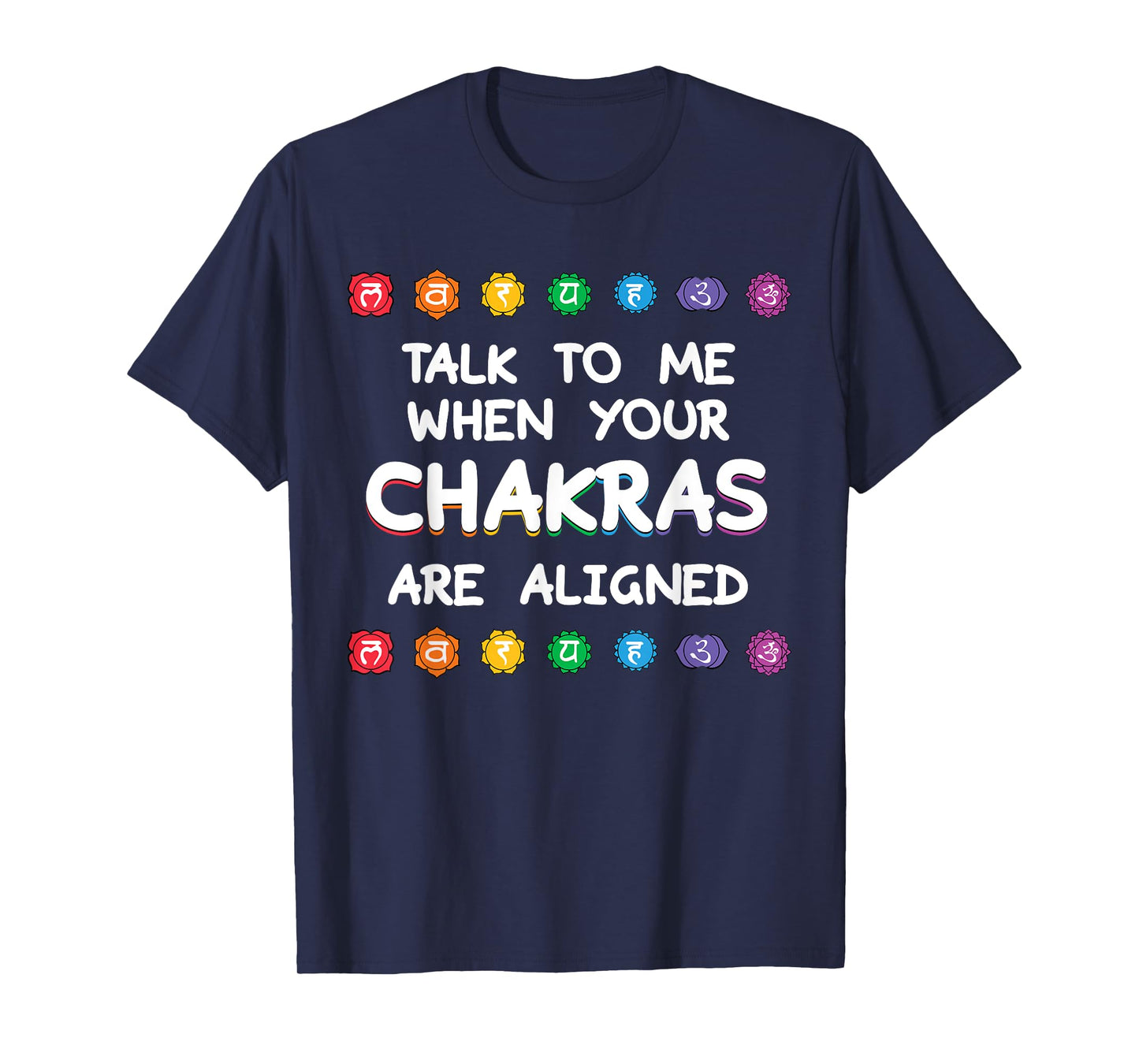 Funny Chakra Shirt Yoga Lover Meditation Sport Pose Gift T-Shirt