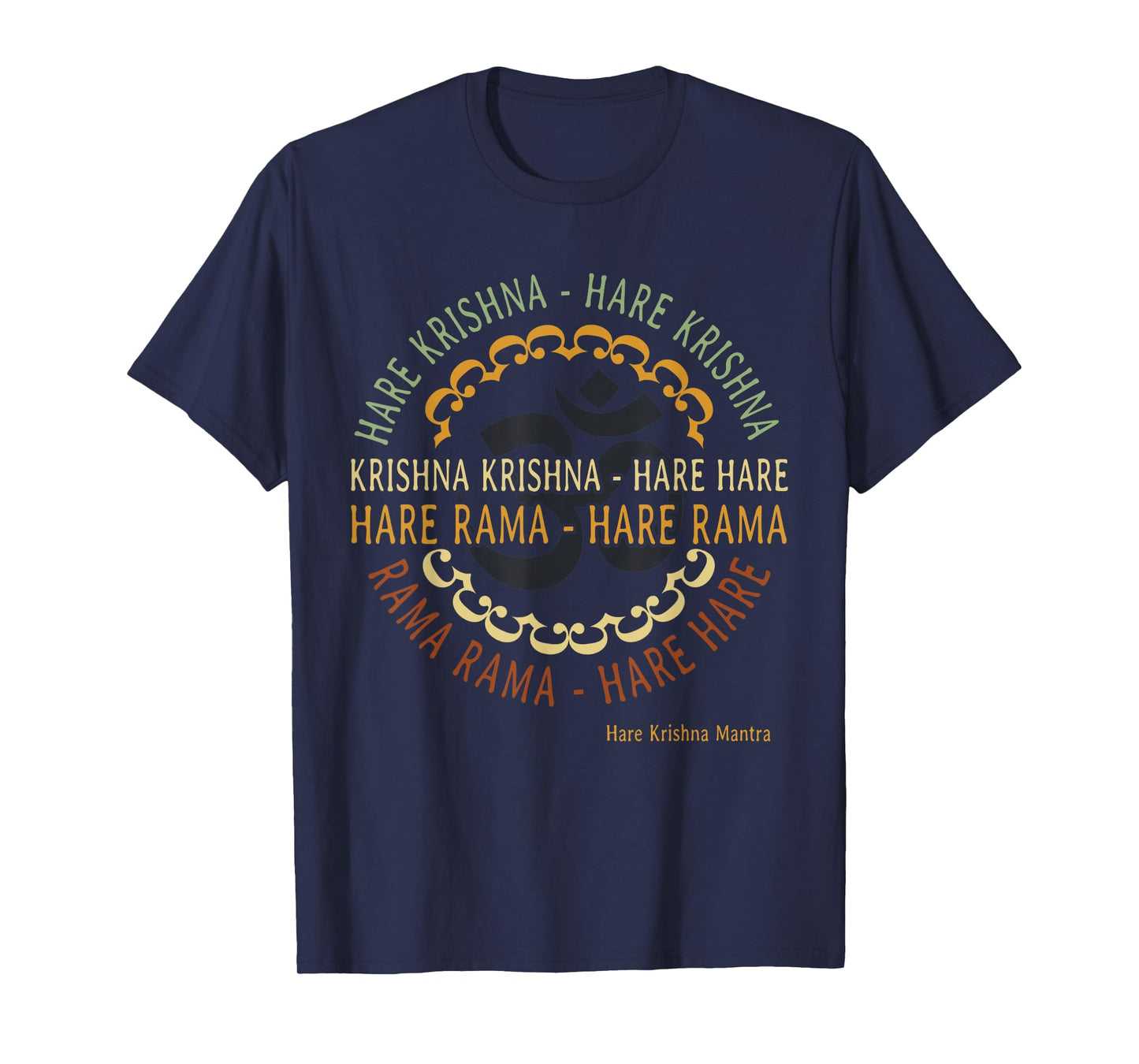Hare Krishna Shirt Spiritual Hare Krishna Mantra T-Shirt