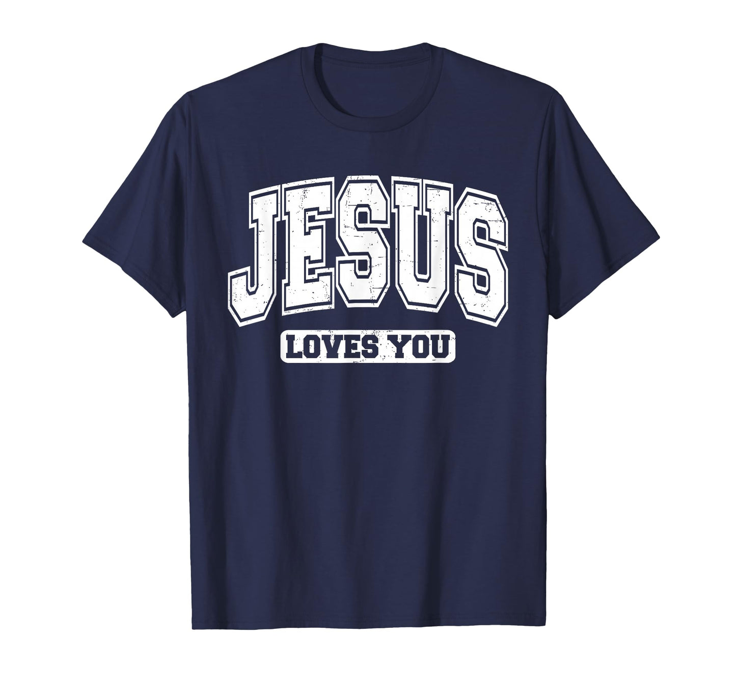 Jesus Loves You Vintage Style - Christian Faith T-Shirt