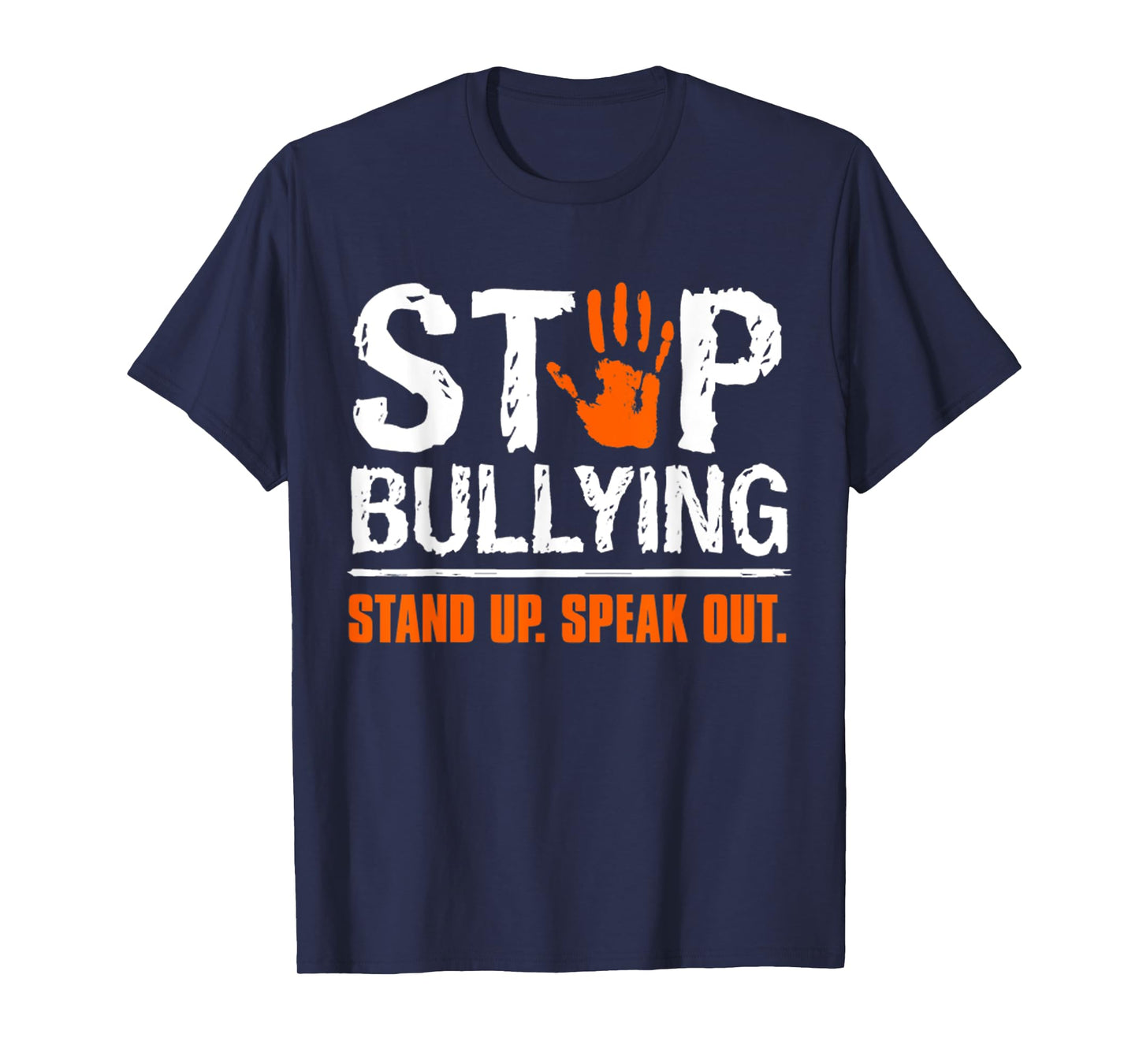 Stop Bullying Orange Tshirt Stand Up Speak Out Unity Day T-Shirt