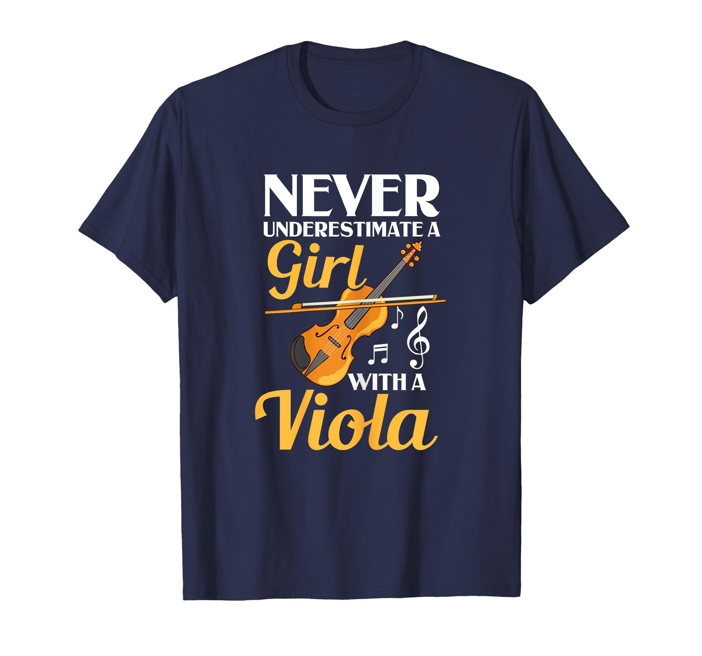 Viola Instrument Music Notes Player Lesson Beginner T-Shirt