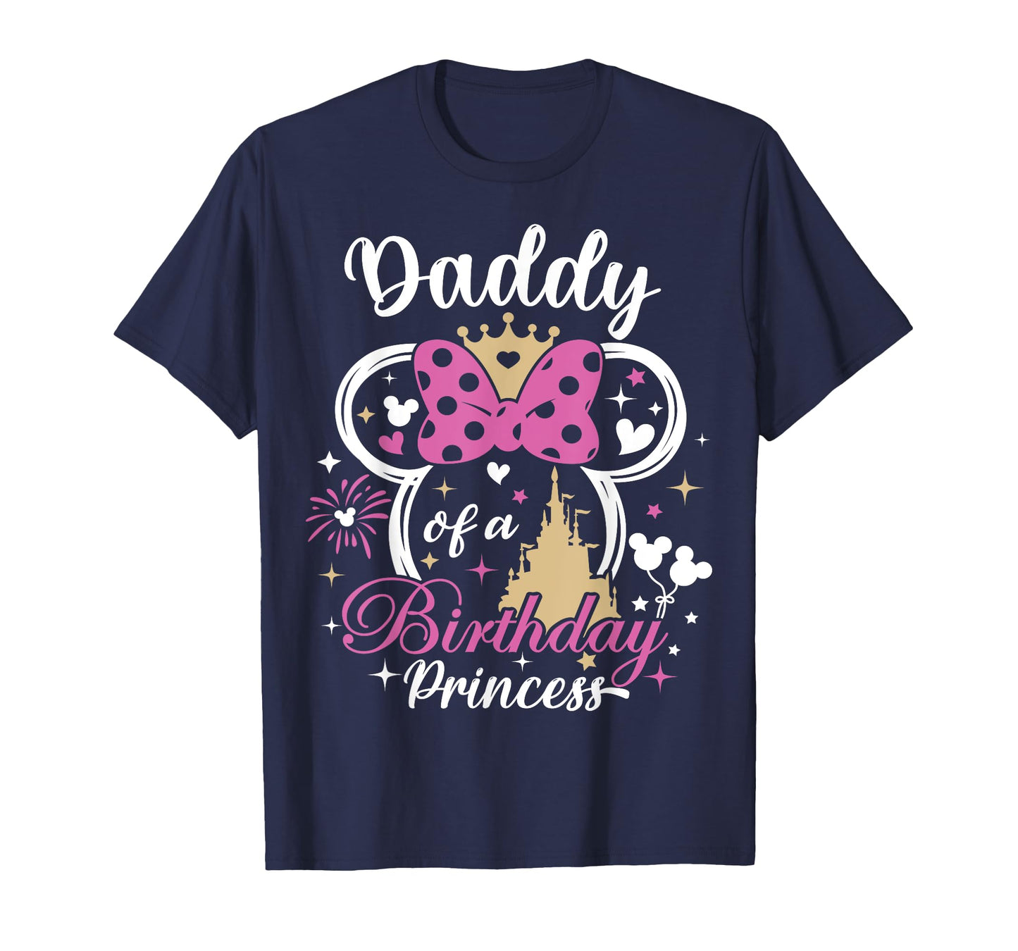 Matching Family Daddy Of The Birthday Princess T-Shirt
