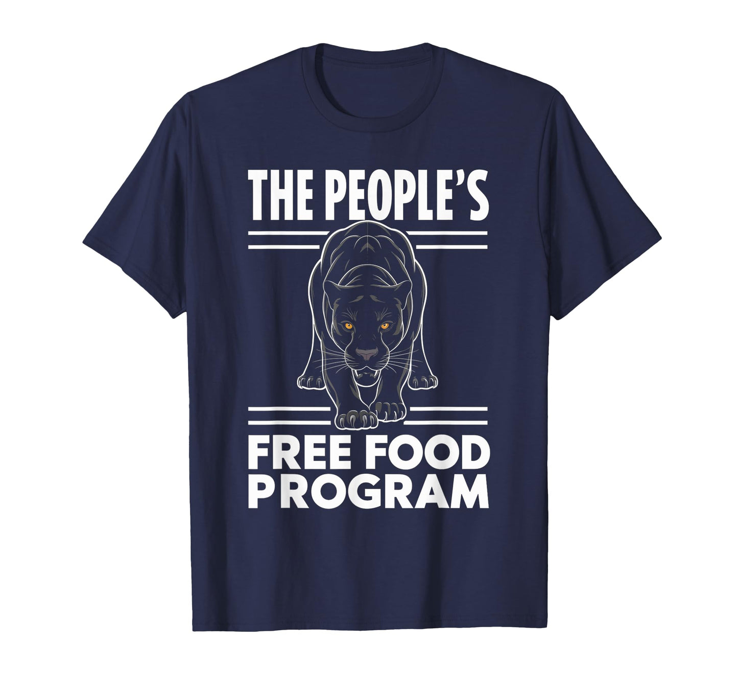 Powerful Panther The People's Free Food Program T-Shirt