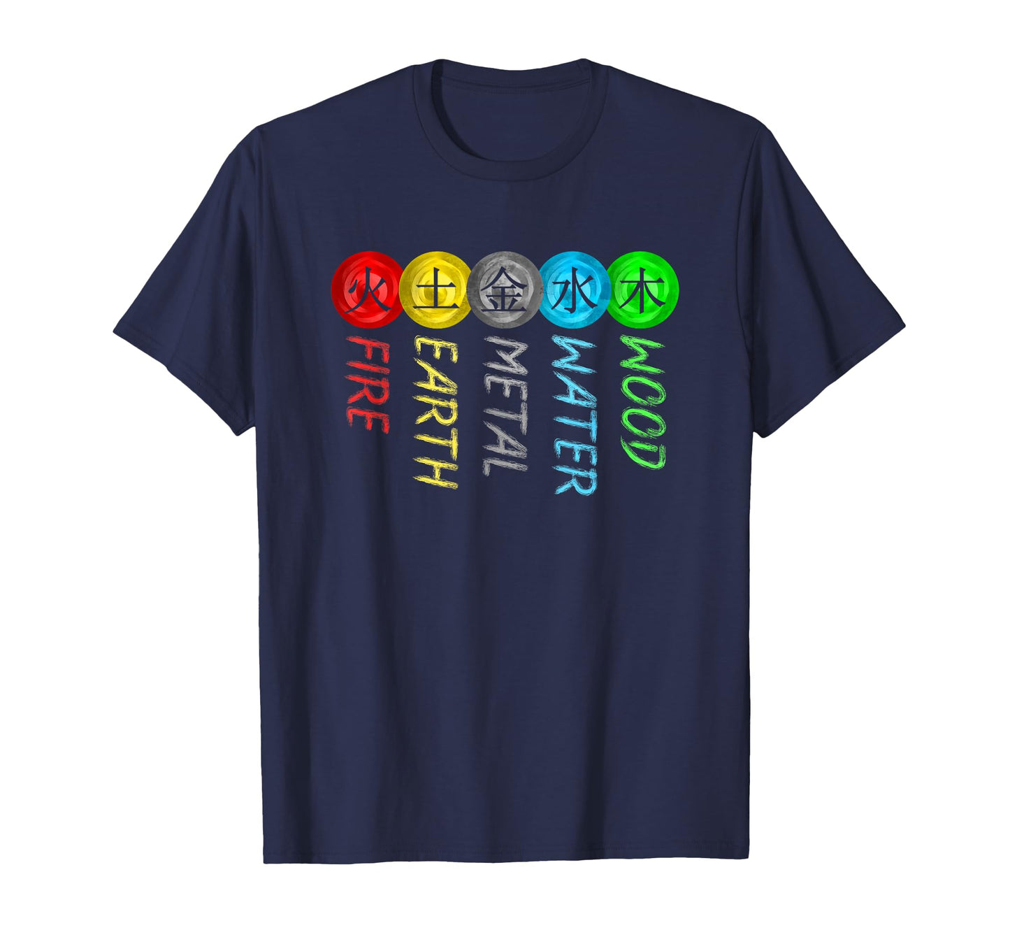 5 Elements - Qigong Tradition T-Shirt