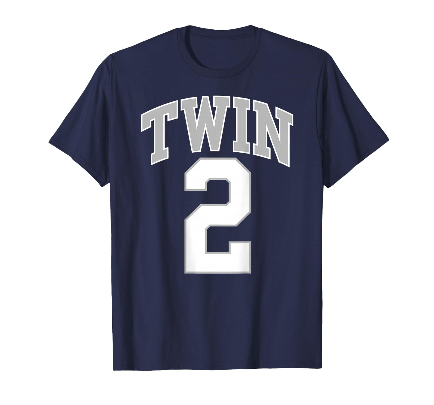 TWIN 1 and TWIN 2 matching adult & kids jersey funny T-Shirt