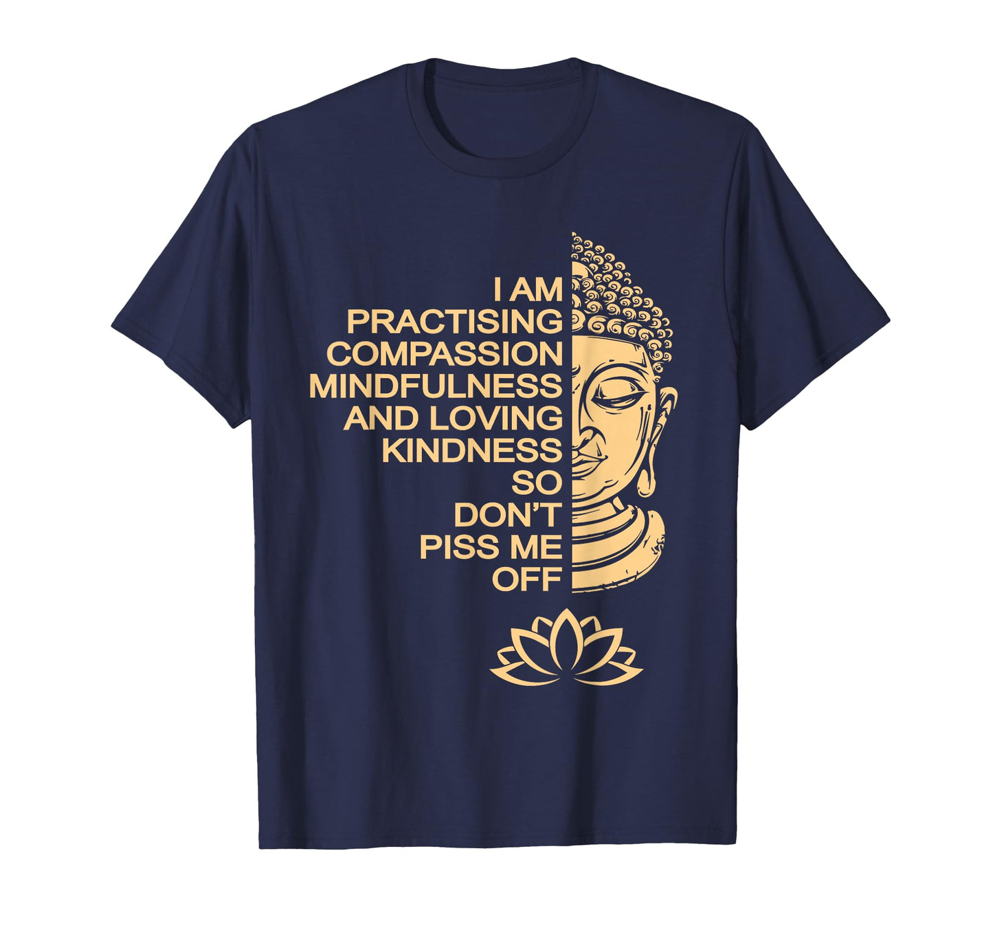 Meditation Buddha T Shirt gift idea for men and women T-Shirt