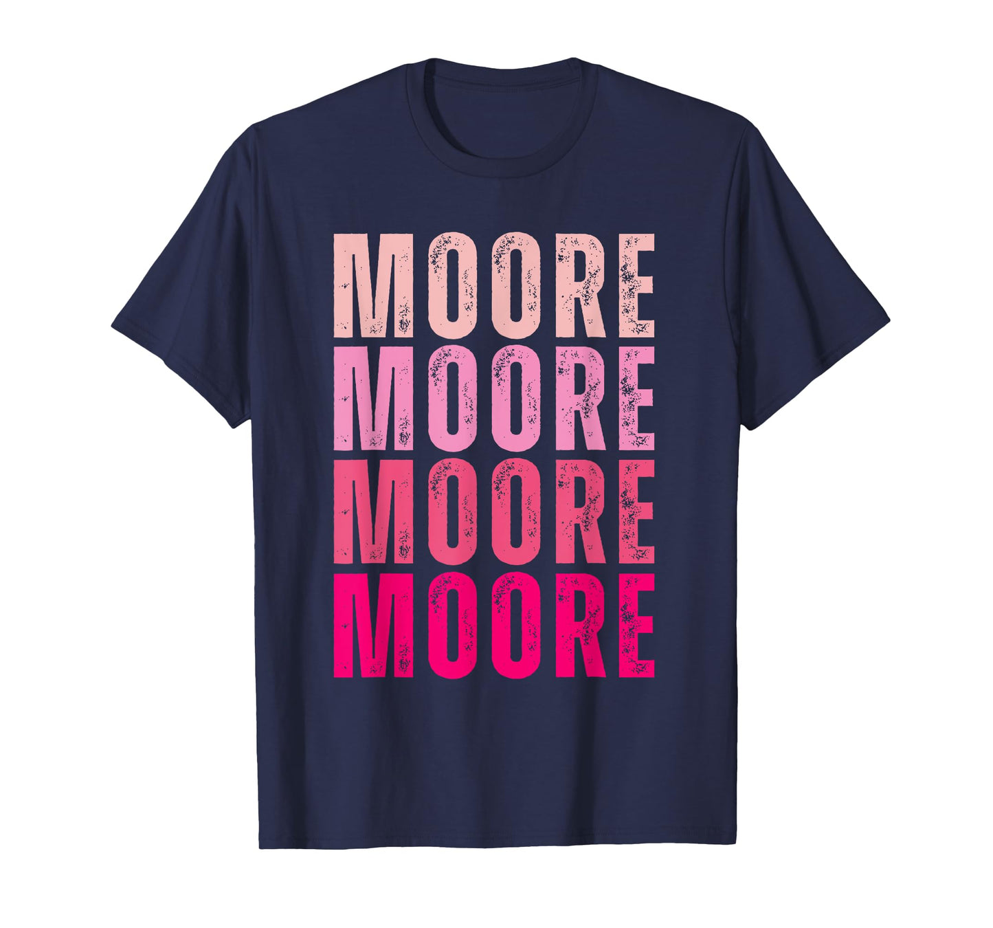 Moore Personalized Name I Love Moore Vintage T-Shirt