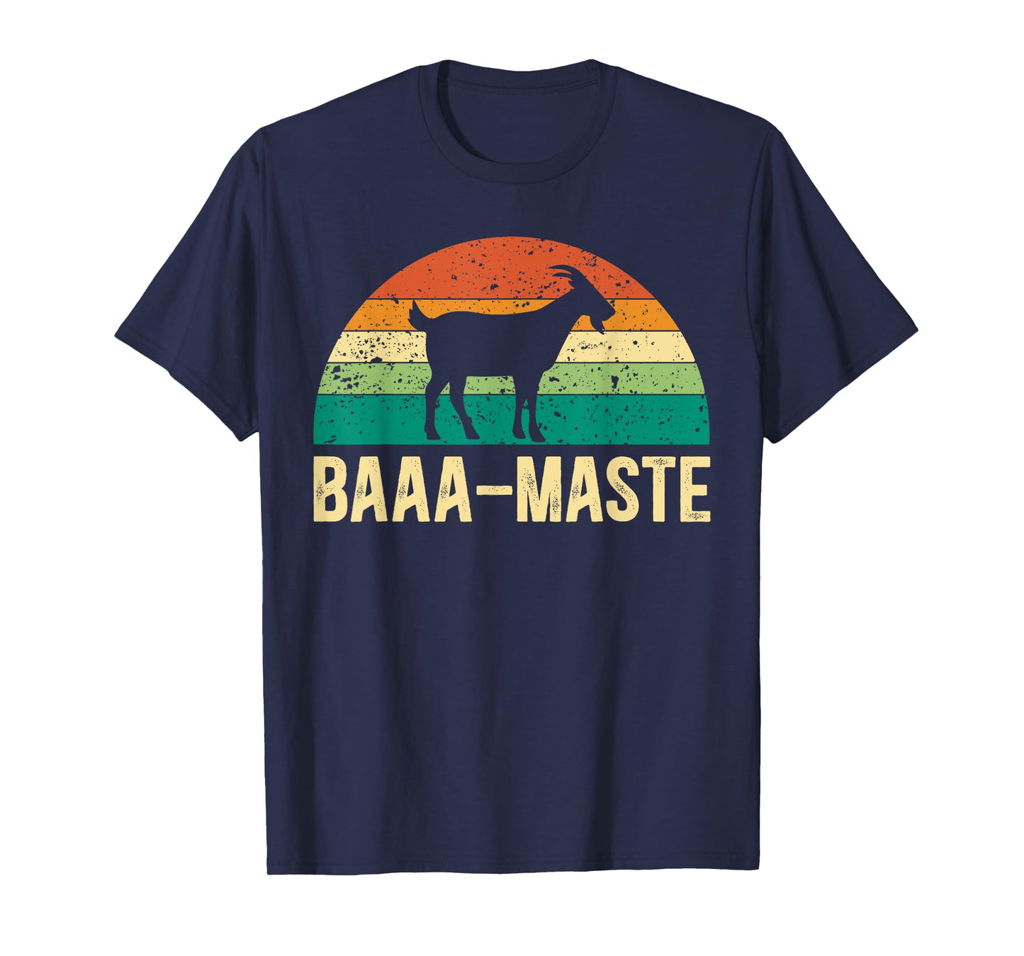 Baaa-Maste Yoga Lover Spiritual Meditation Goat Lady T-Shirt