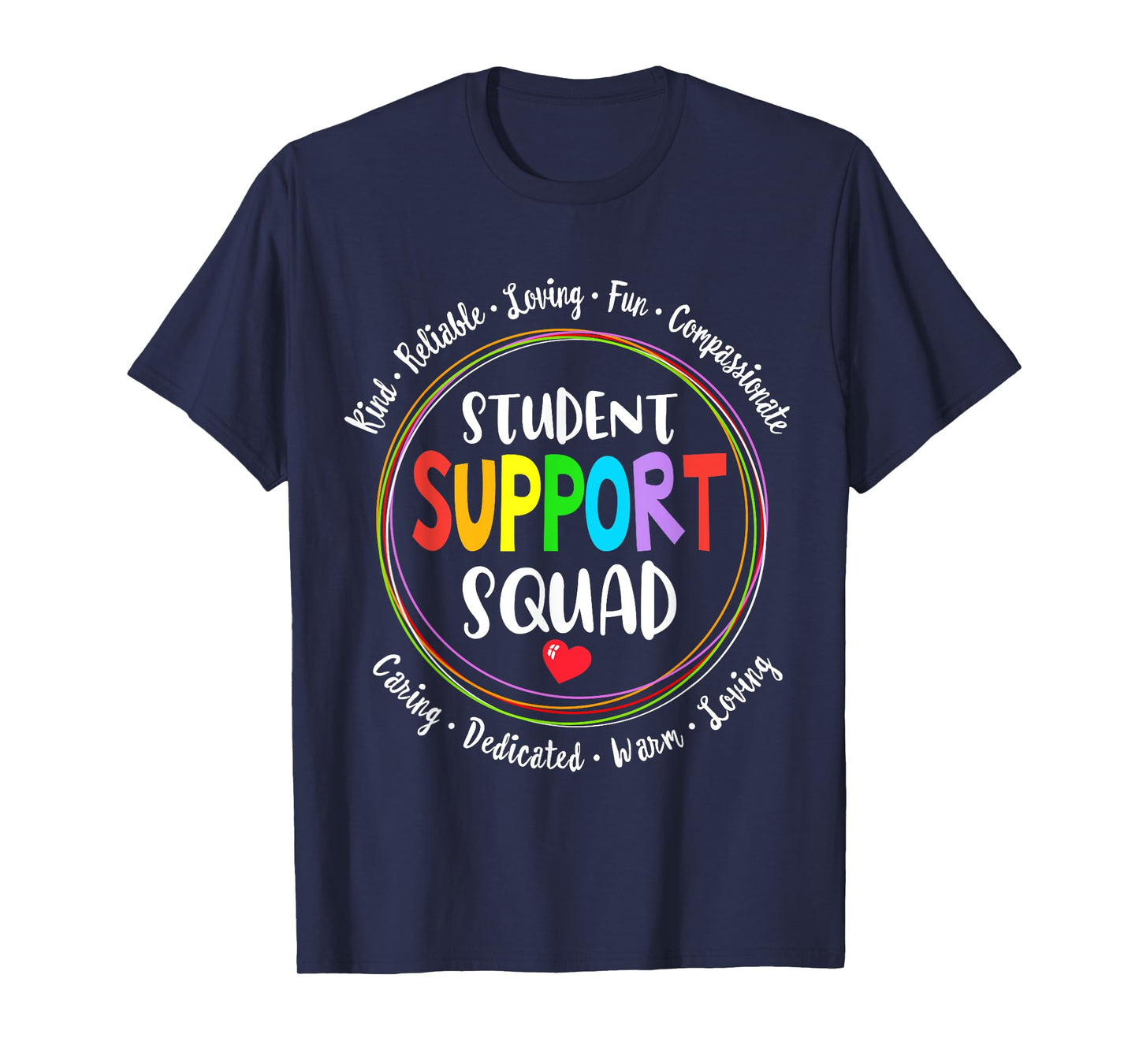 Student Support Squad School Counselor Student Services T-Shirt