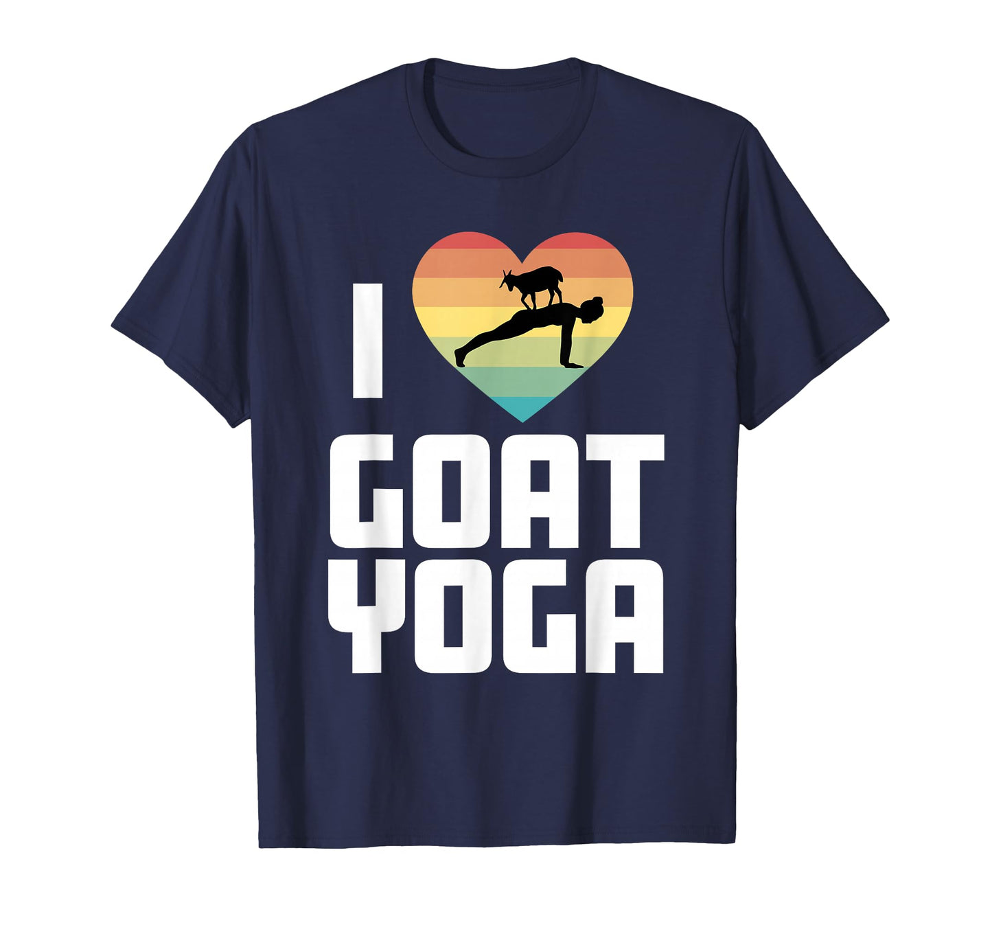 Goat Yoga Funny Meditation Zen Namaste I love Goat Yoga T-Shirt
