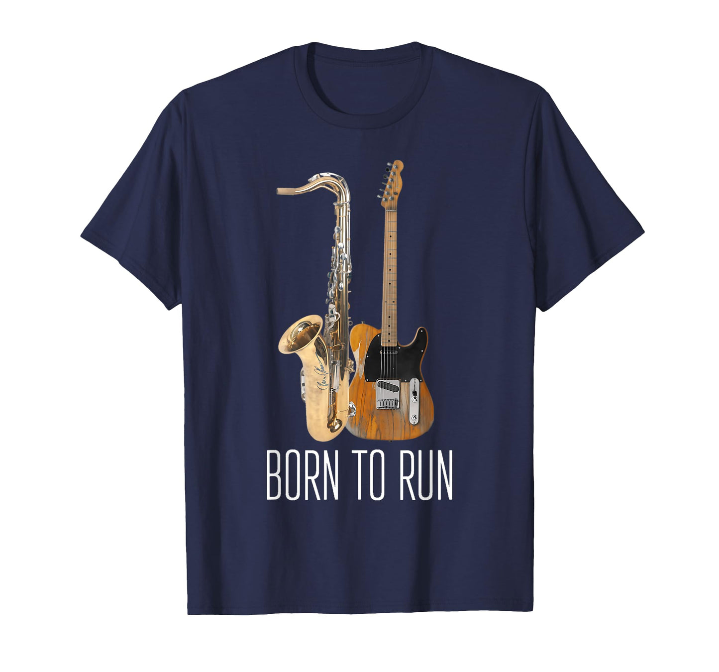 31 Born To Run Saxophone Vintage Music Amp Guitar Active T-Shirt