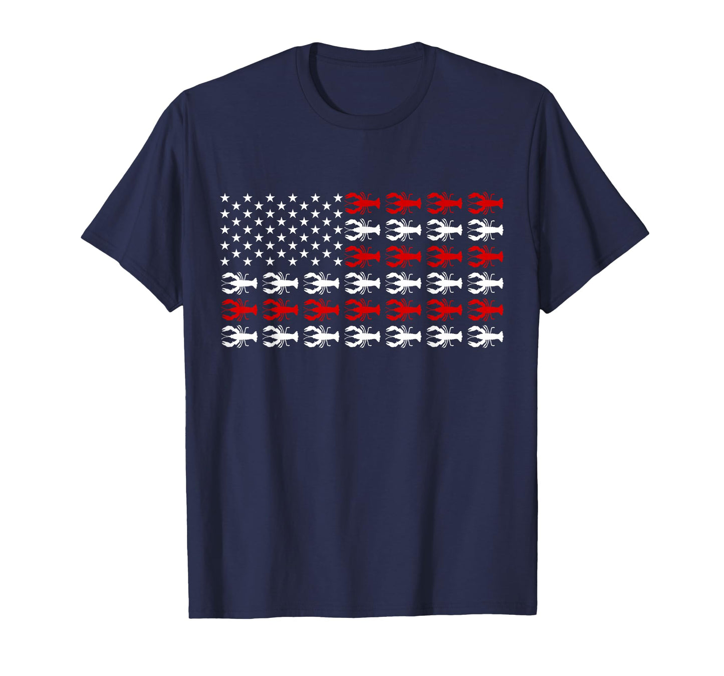 Vintage USA Flag Crawfish Season Crawfish Boil Party T-Shirt