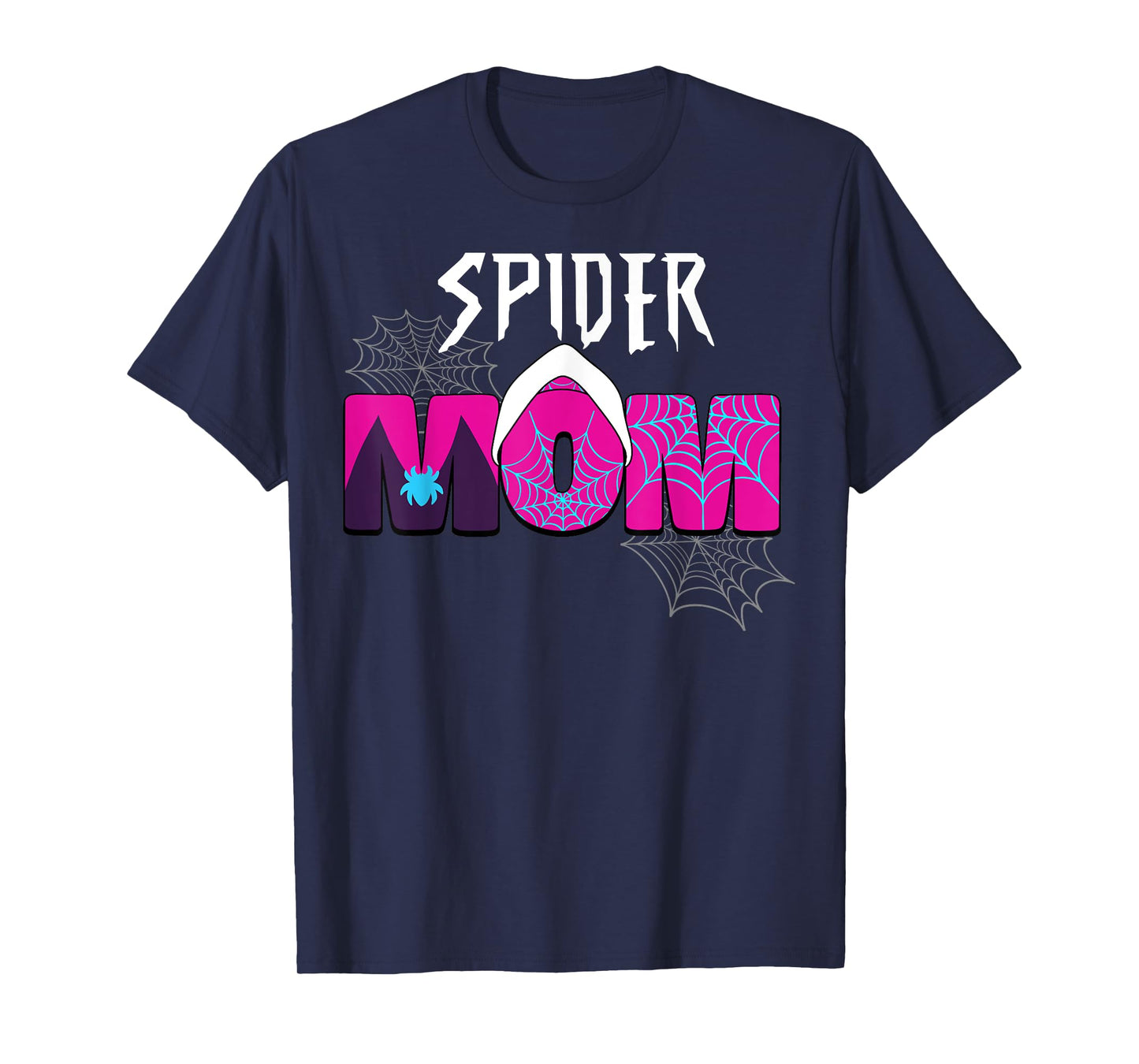 Funny Spider Mom Mother's Day Matching Family Birthday T-Shirt
