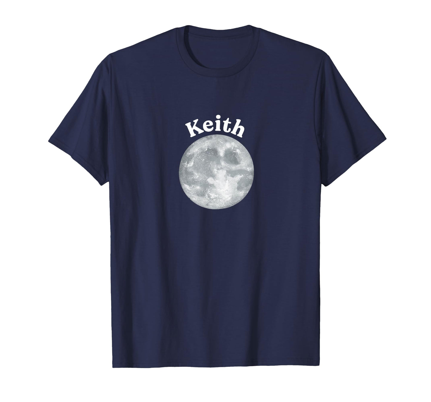 Keith (with a picture of a moon) T-Shirt