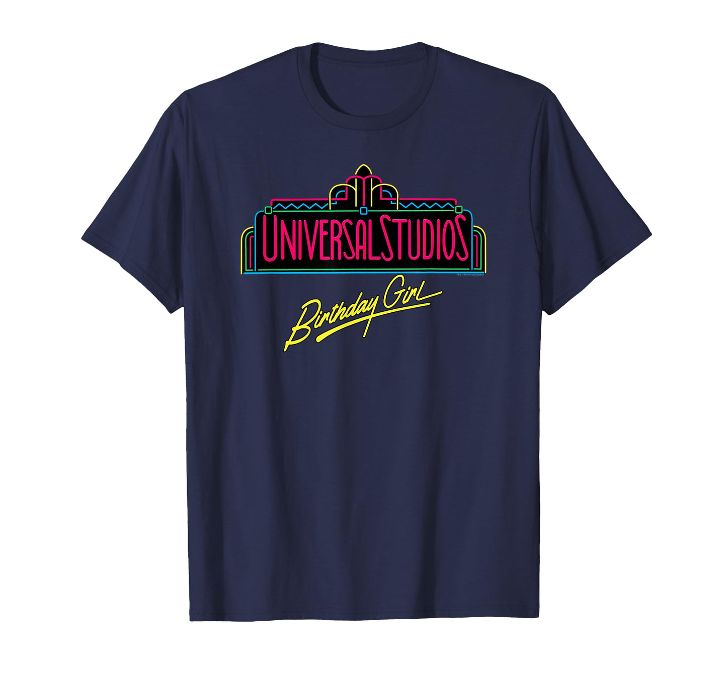 Universal Studios Marquee Birthday Girl T-Shirt