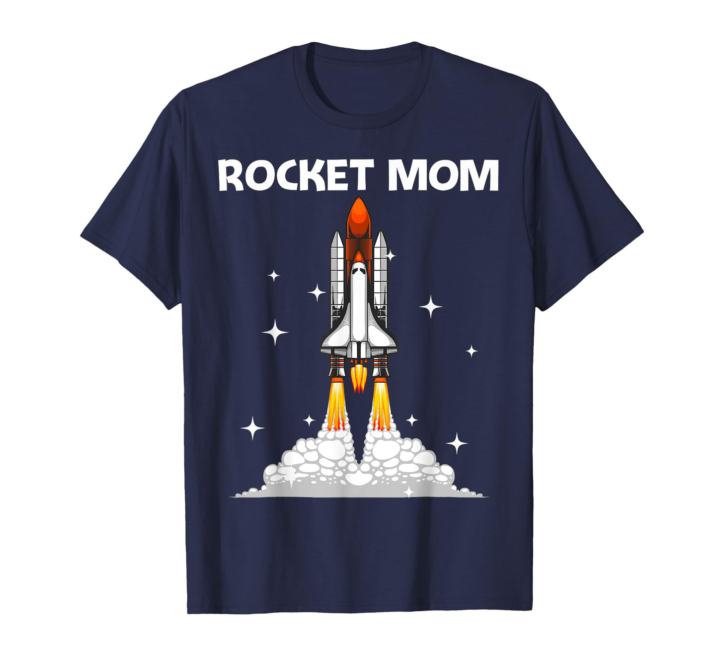 Cool Rocket Design For Mom Mother Space Rocket Ship Vehicle T-Shirt