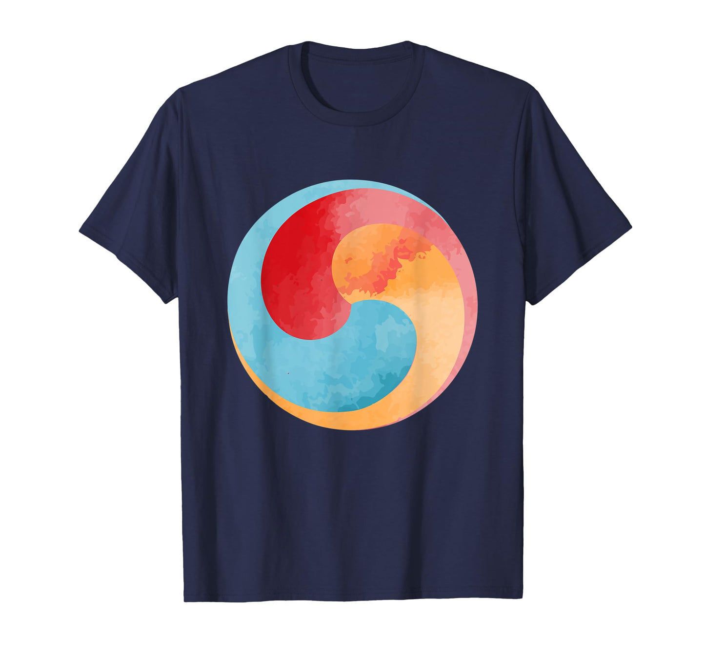 Zen Gankyil Symbol Wheel of Joy Bon Tibeten Buddhist T-Shirt