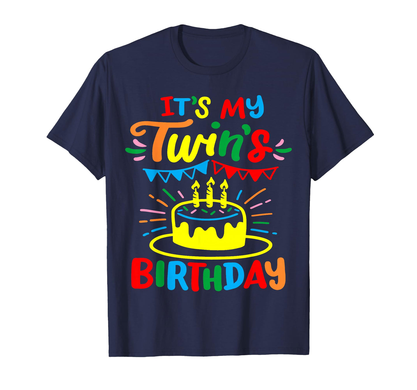 Twins Twin Birthday T-Shirt