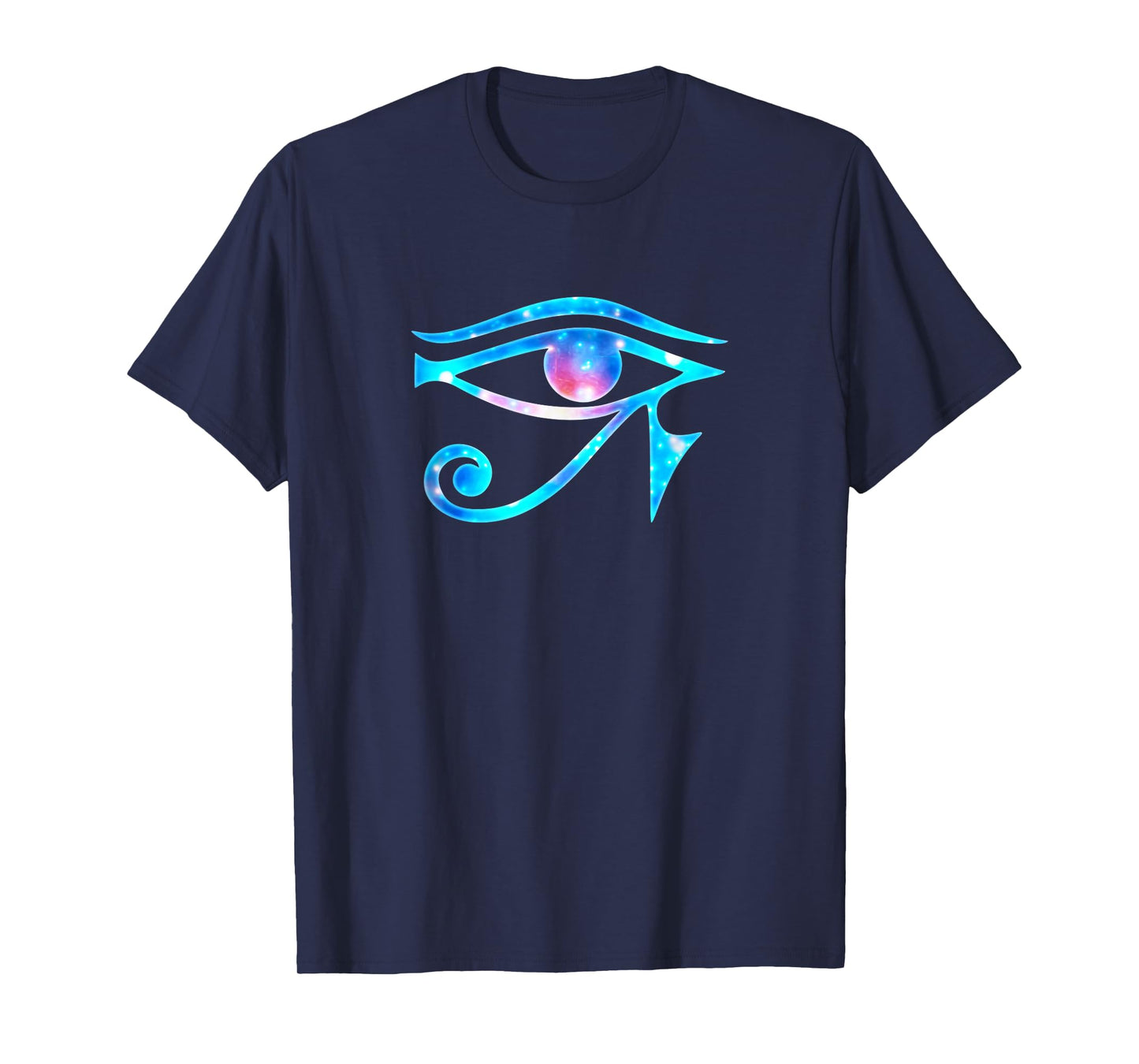 GALAXY STYLE by yuma Eye of Horus Egyptian Protection Symbol Lucky Charms T-Shirt