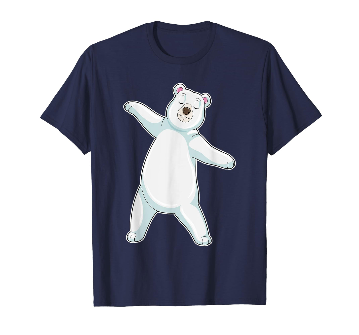 Polar bear Yoga Fitness Gymnastics T-Shirt