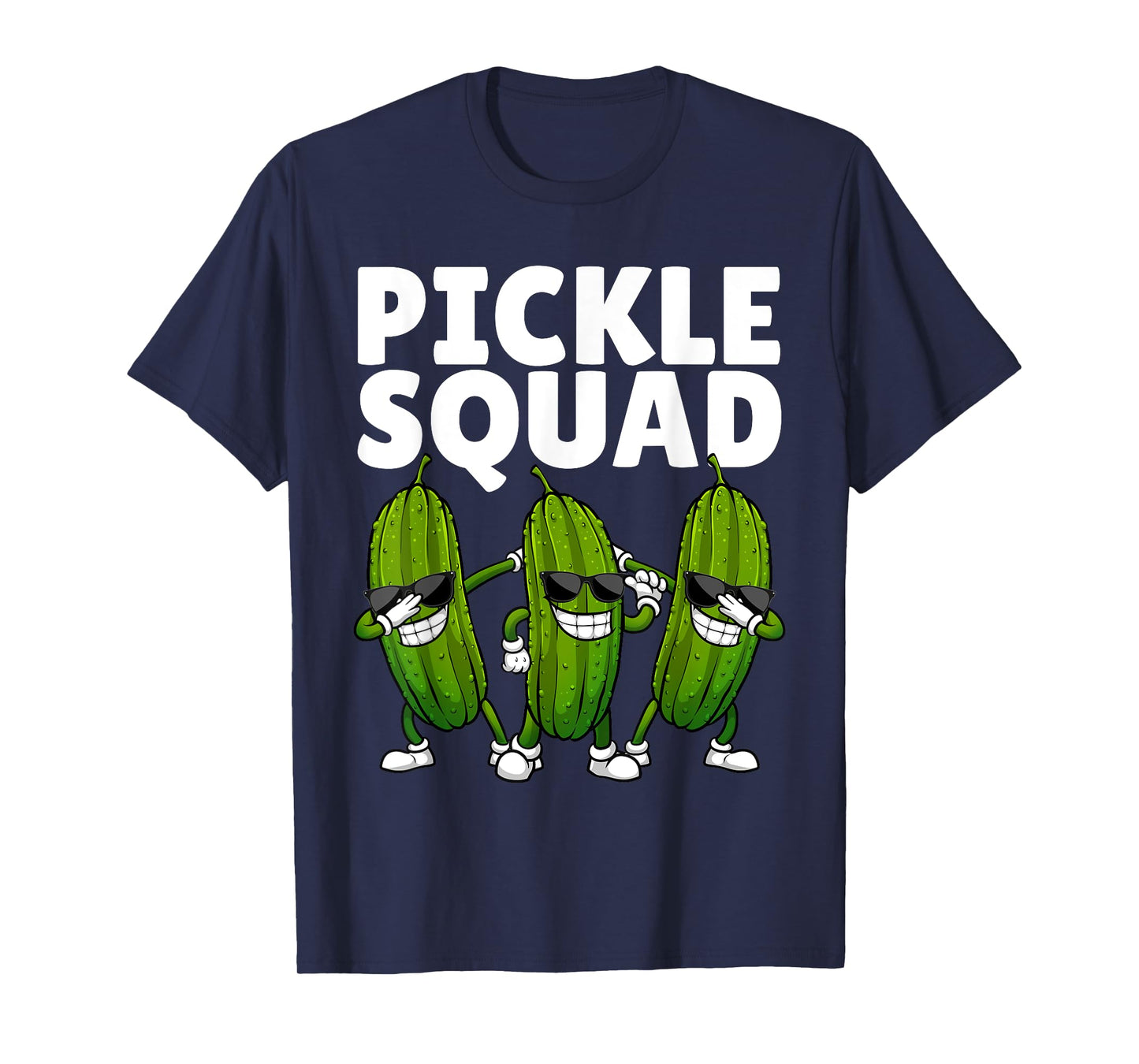 Pickle Squad Art For Men Women Kids Cucumber Pickle Lover T-Shirt