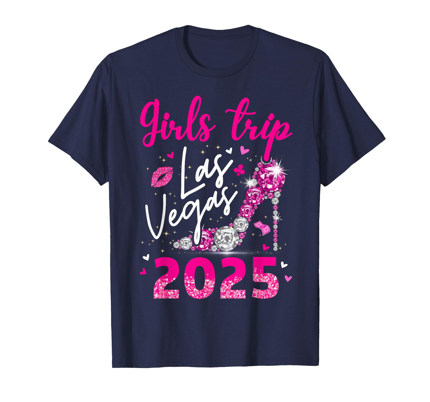 Las Vegas Girls Trip 2025 Girls Weekend Party Friend Match T-Shirt