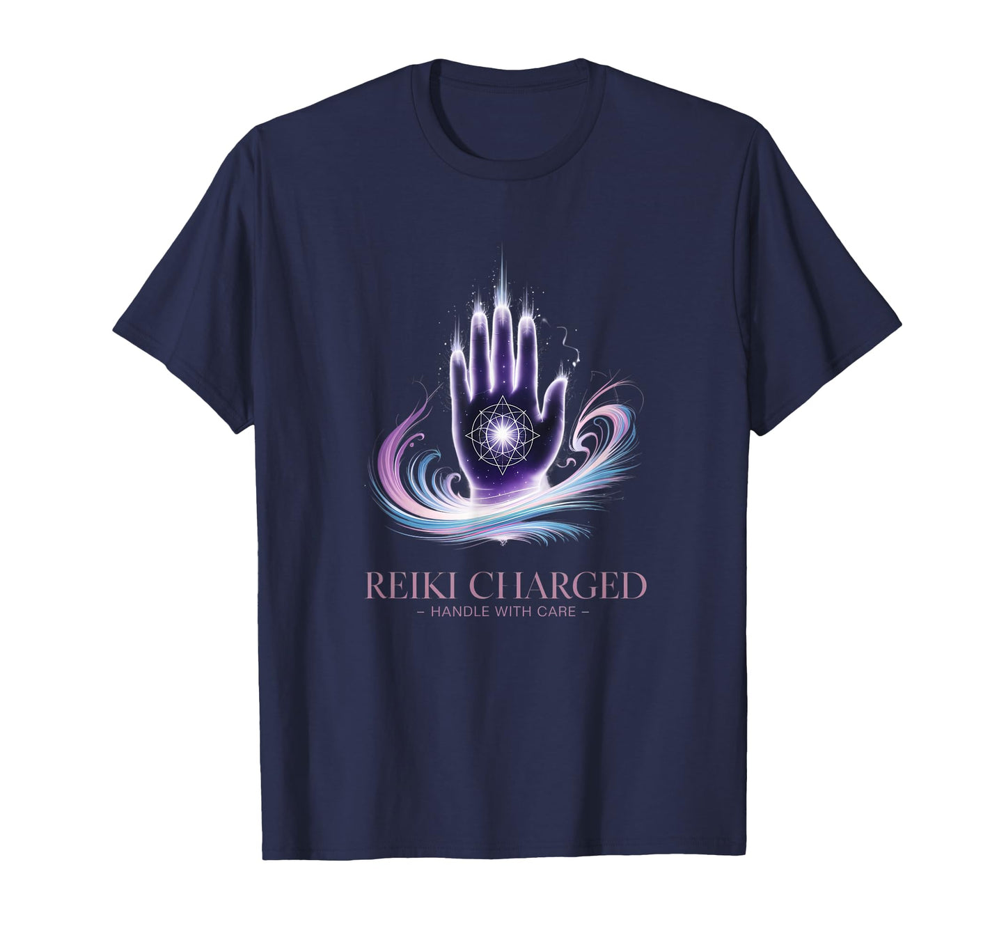 Reiki Charged Good Spiritual Energy Medicine Healing QI T-Shirt