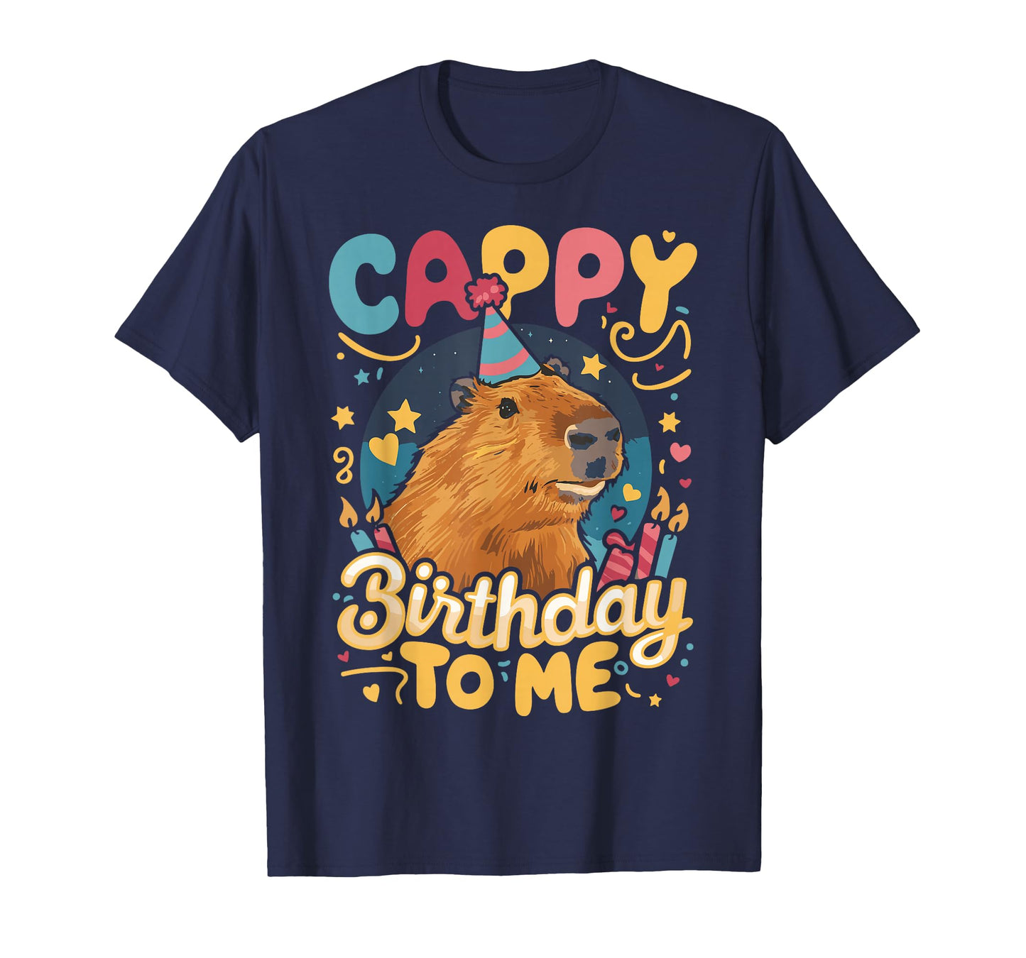 Cappy Birthday To Me Capy Birthday T-Shirt