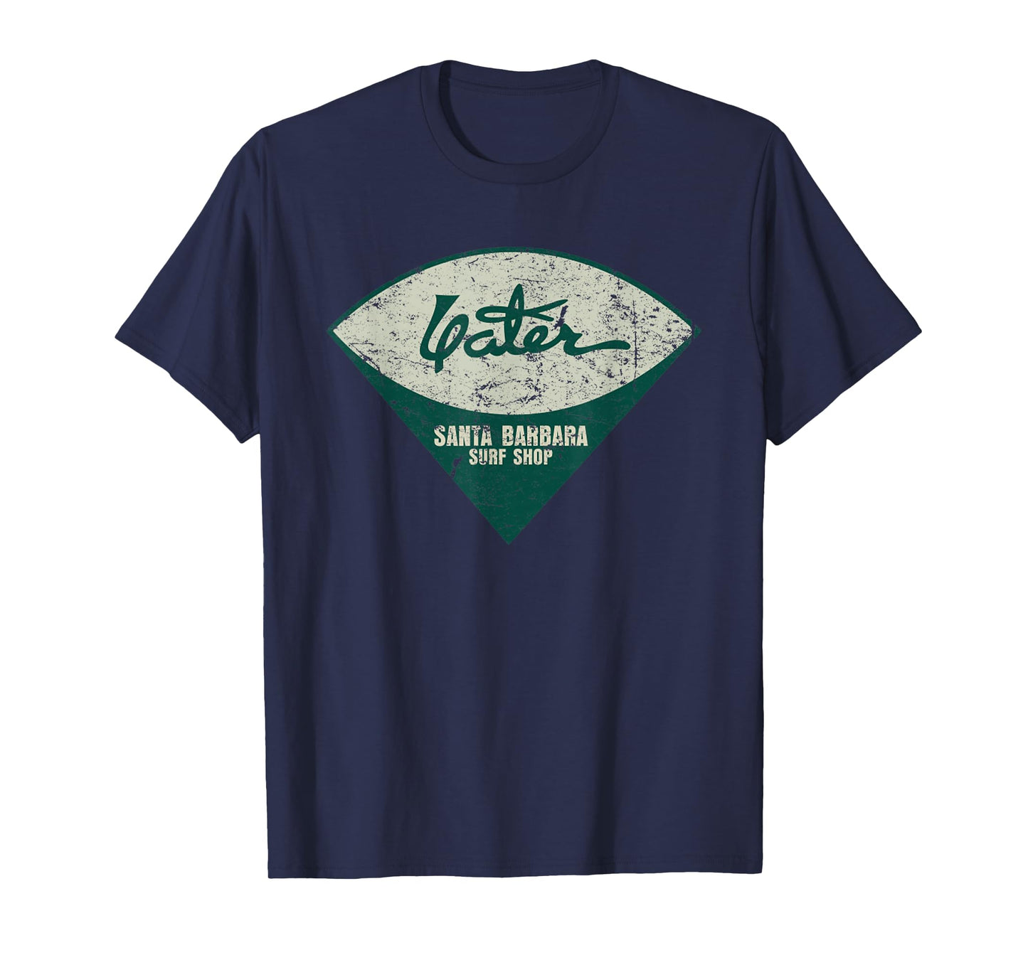 Vintage Yater Surf Surfboards Distressed Men And Women T-Shirt