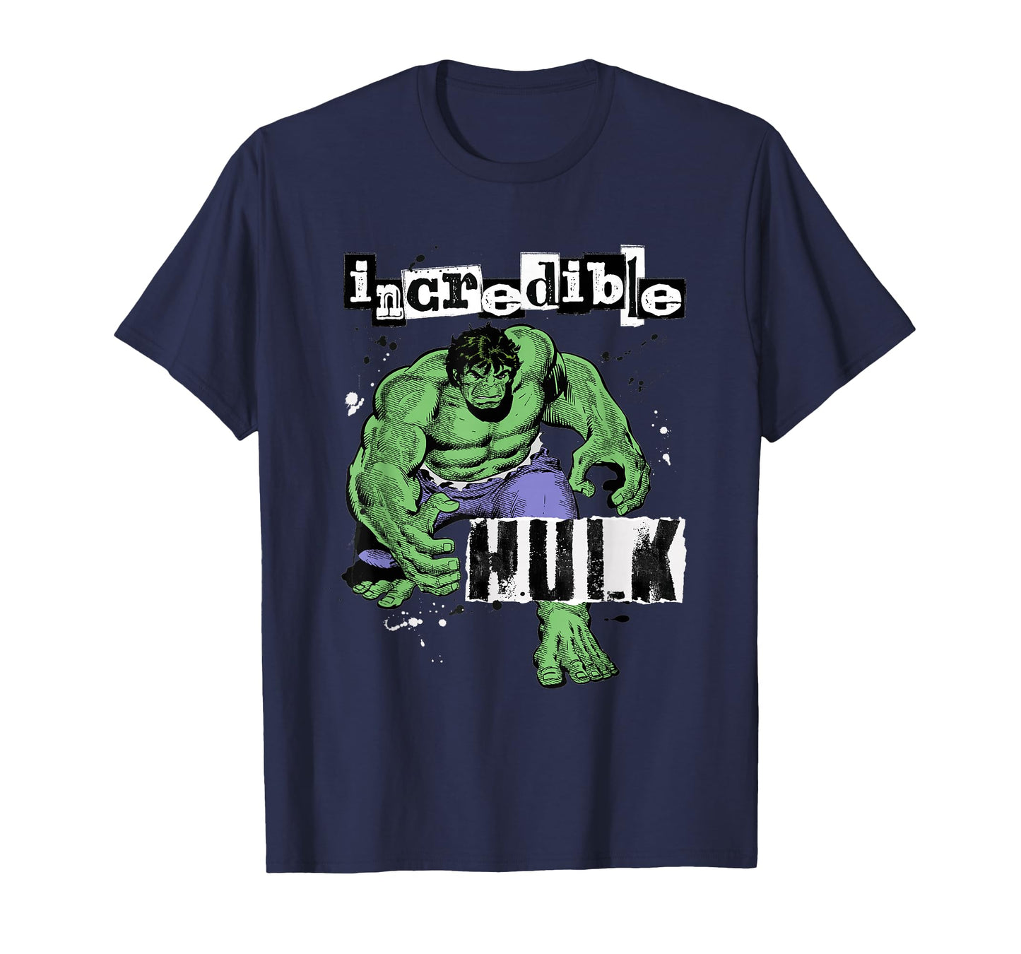 Marvel Super Heroes Incredible Hulk Retro Vintage Comic T-Shirt