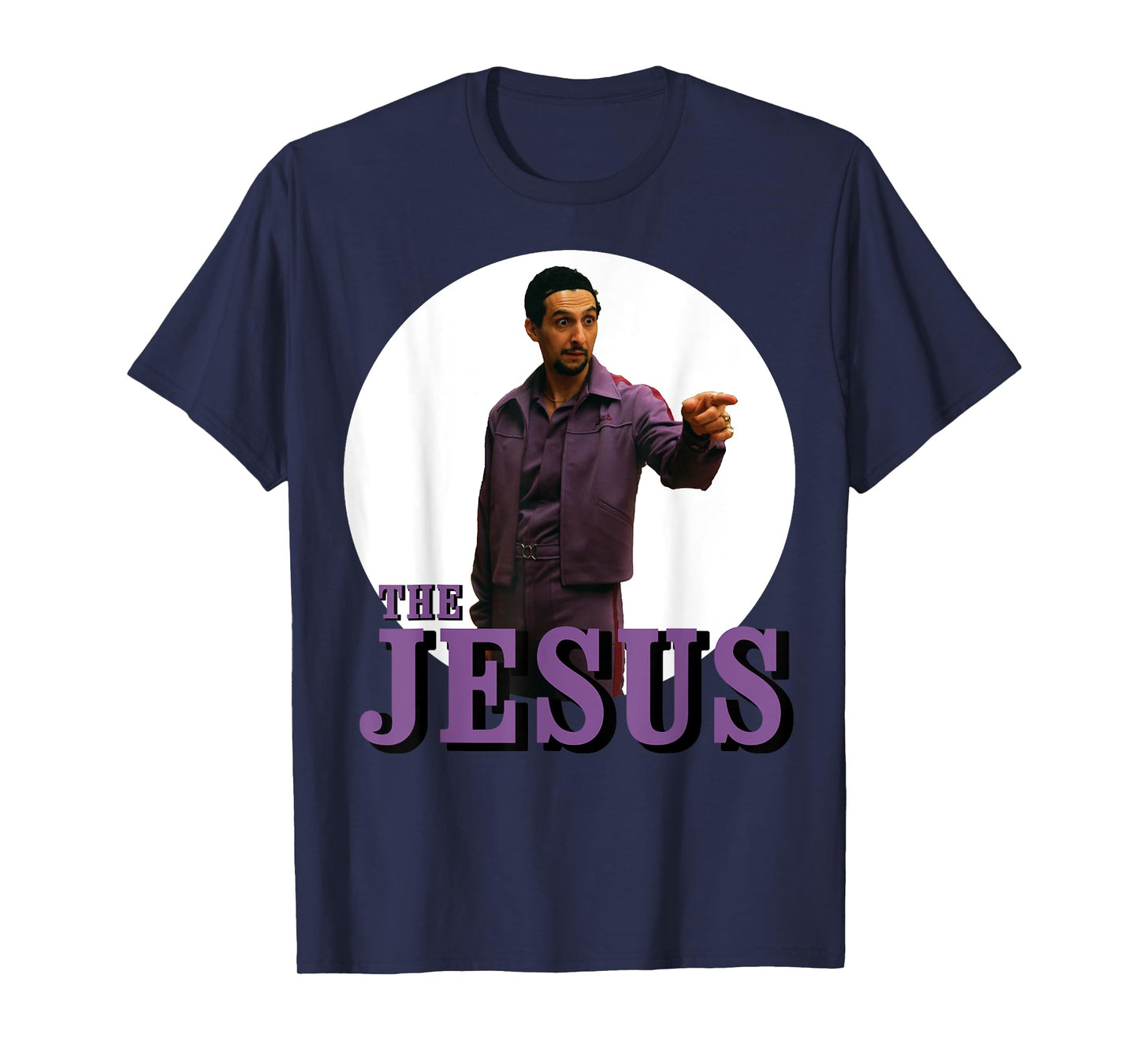 The Big Lebowski The Jesus Circle Logo Graphic T-Shirt T-Shirt