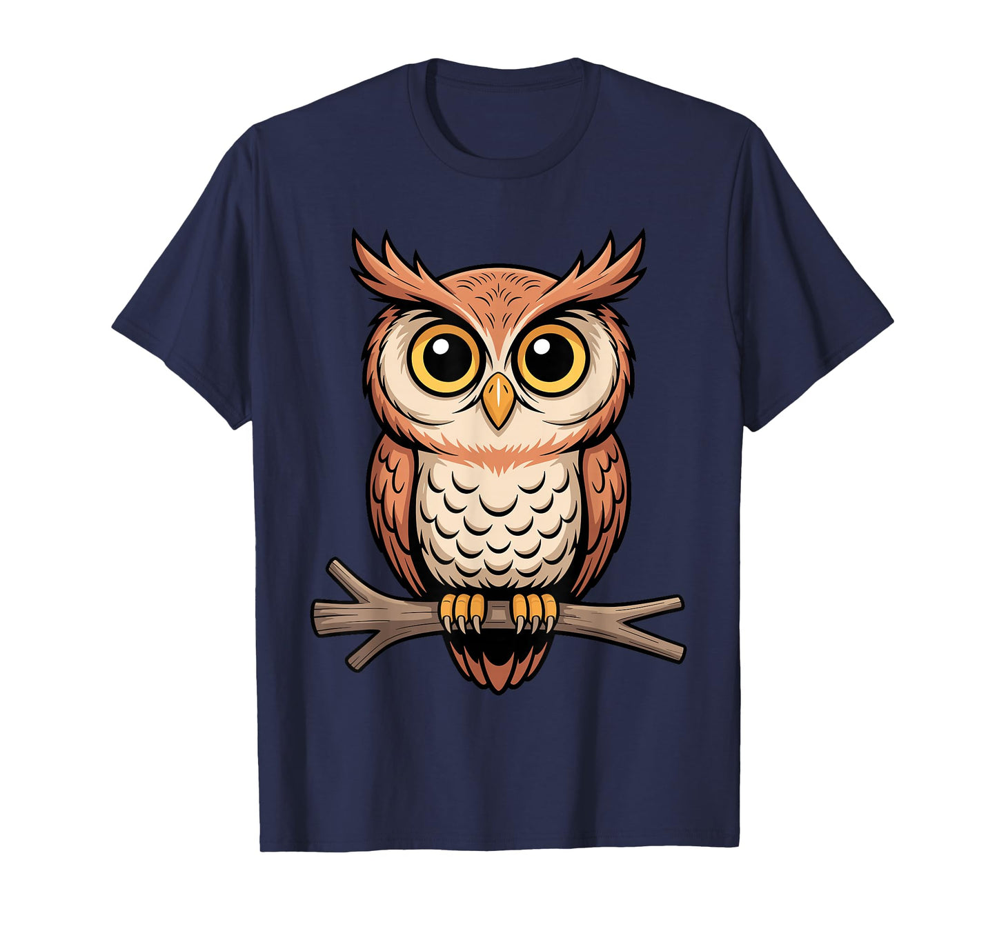 Cute Owl Art for Men Women Kids Barn Owls Bird Owl Lover T-Shirt