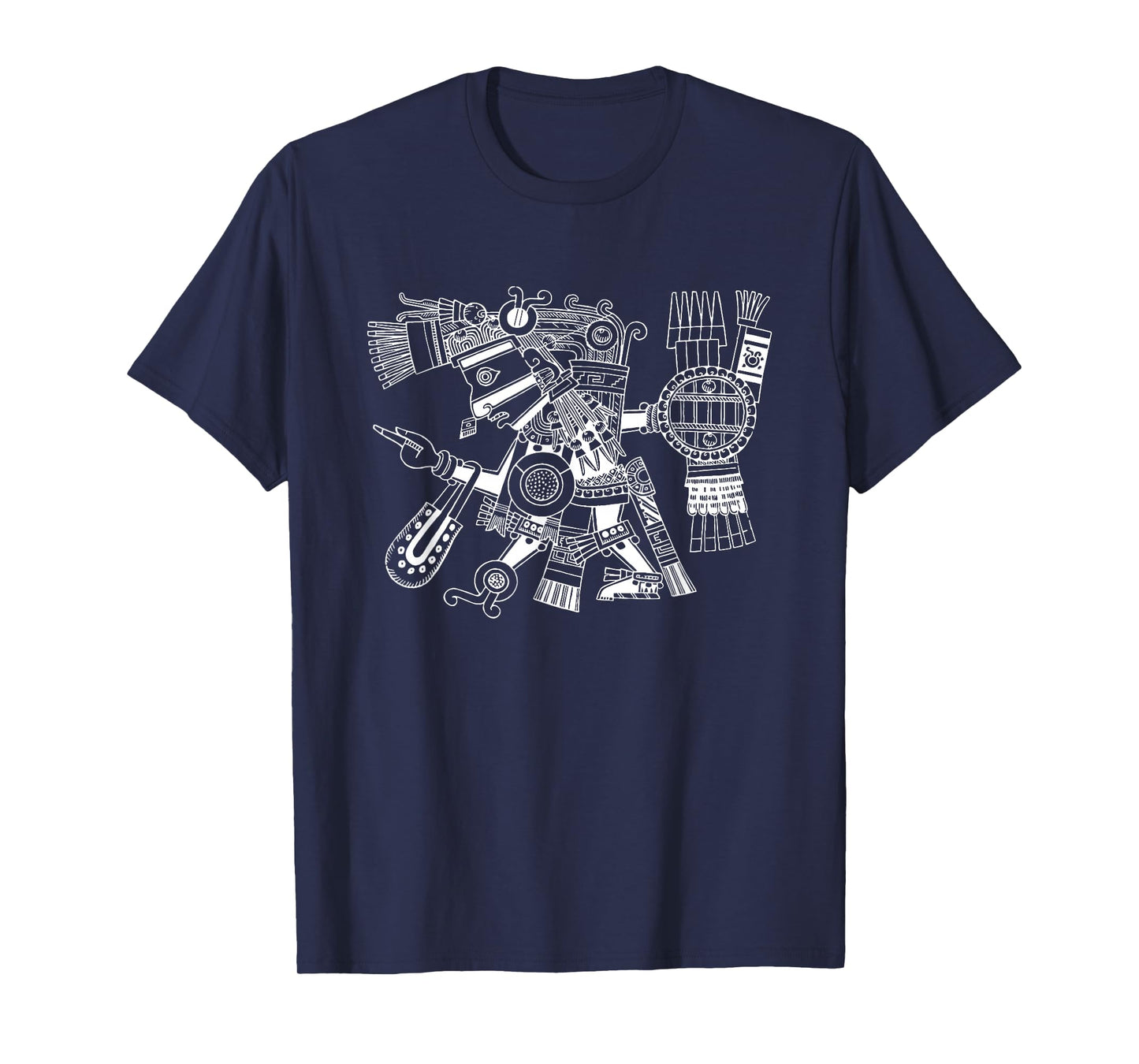 Maya patron deity Tezcatlipoca warrior Aztec Indians Mexico T-Shirt