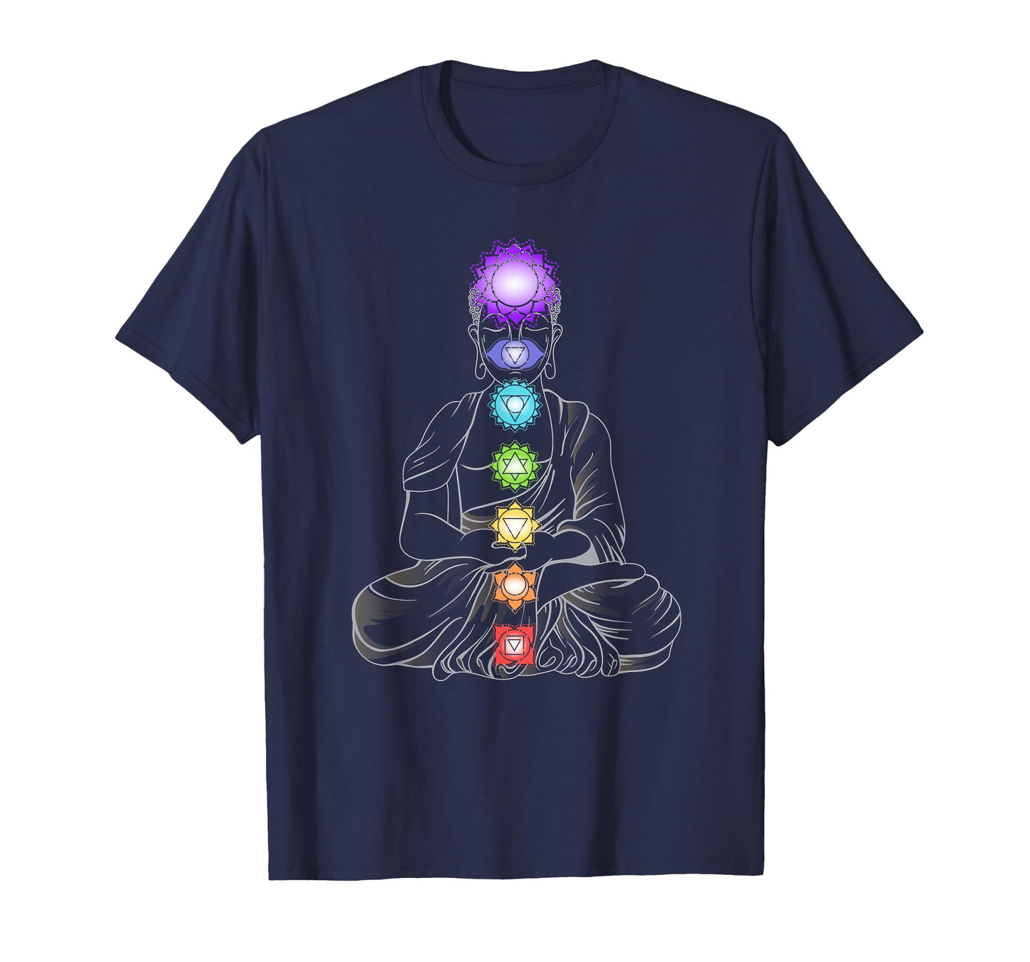 Yoga Meditation Spiritual Body Energy Centres Chakra T-Shirt