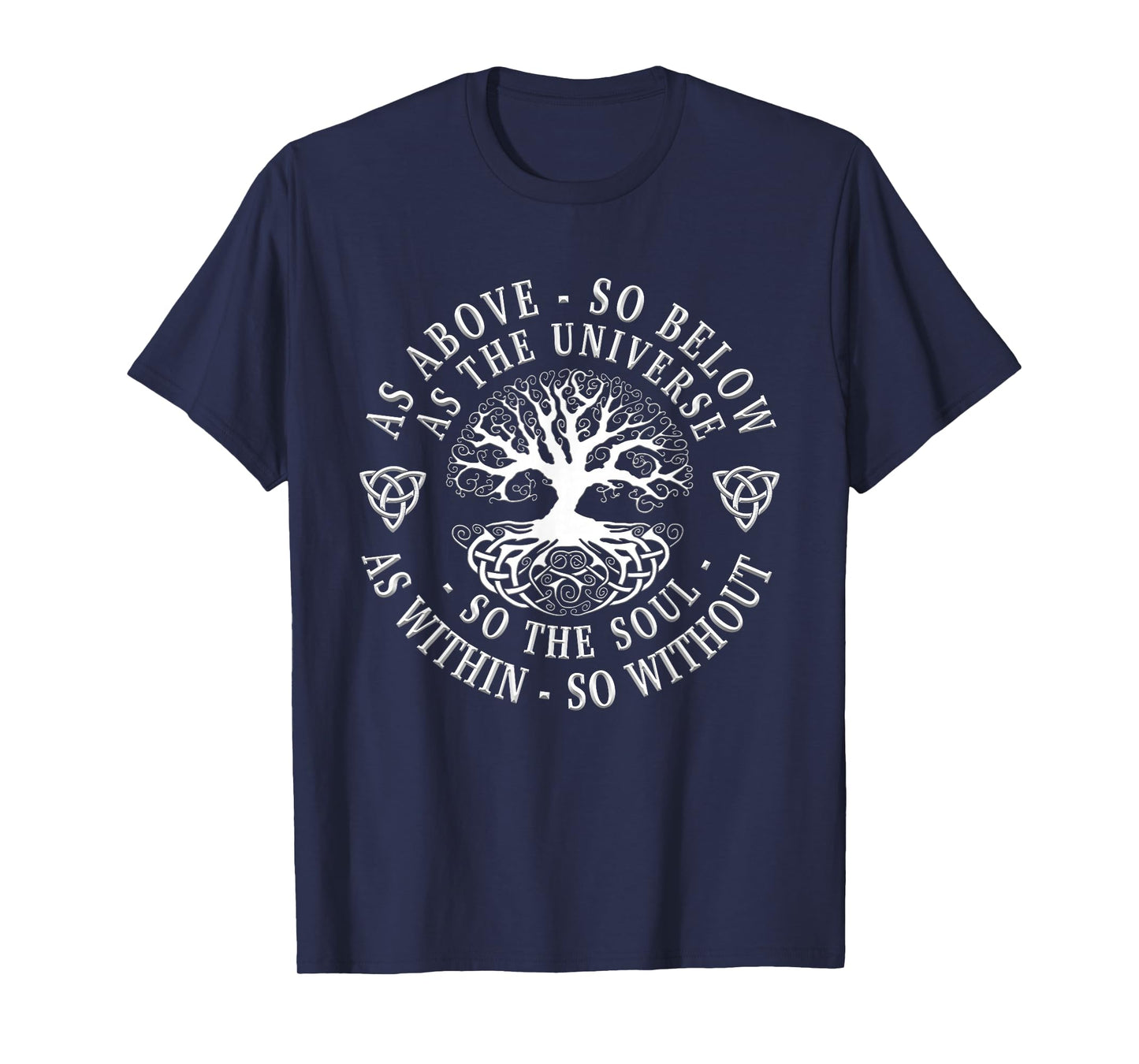 Tree of life Celtic shirt men women As above so below T-Shirt