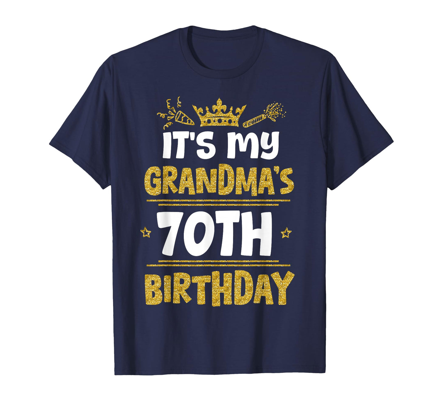 Happy It's My Grandma's 70th Birthday 1955 70 Years Old T-Shirt