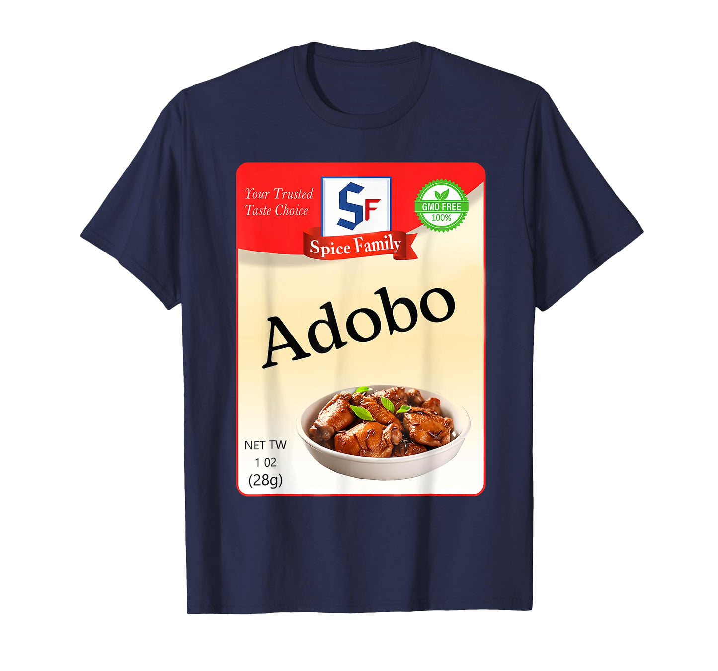 Adobo Condiment Holiday Spice Group Costumes T-Shirt