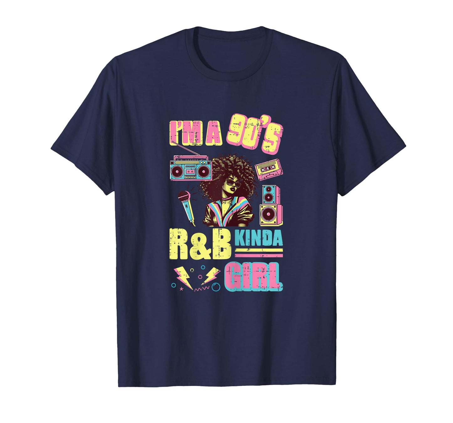 Im 90s R&B Kinda Girl Retro RNB Hip Hop Women Girls Kids T-Shirt
