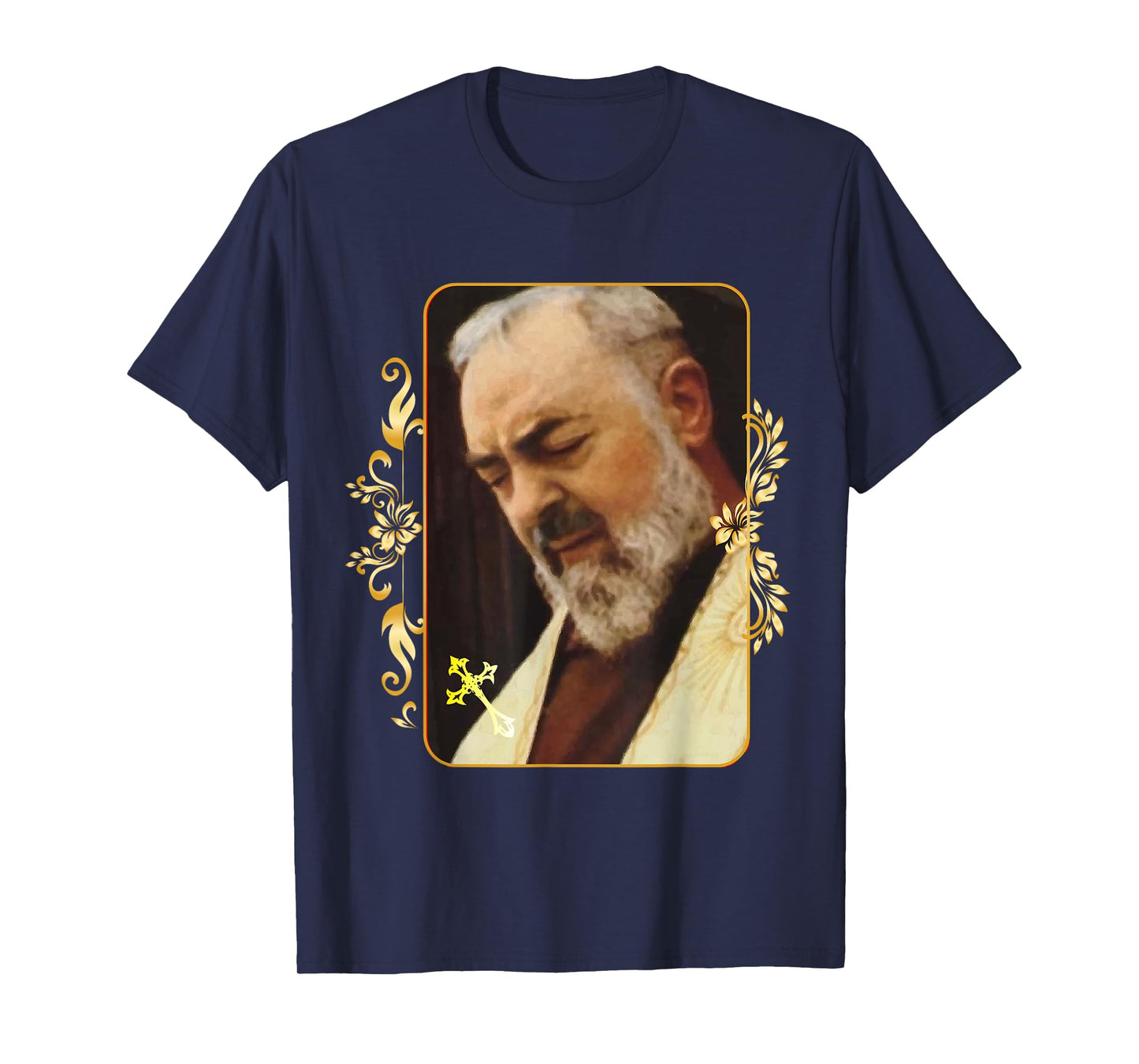 Religious Catholic St Padre Pio Of Pietrelcina T-Shirt T-Shirt